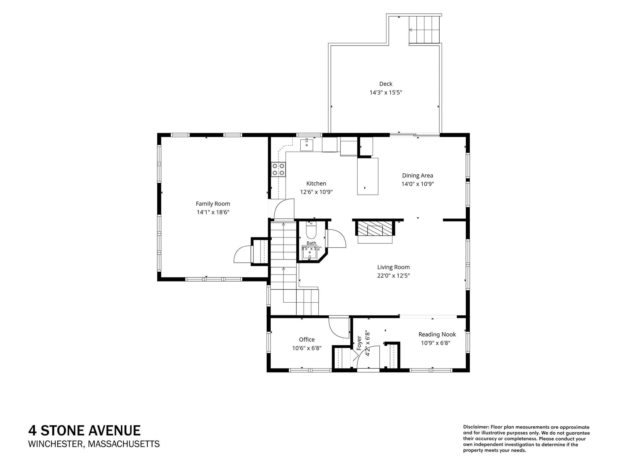 Single Family Residence at 4 Stone Ave, Winchester MA 01890, Winchester, photo 36 of 38