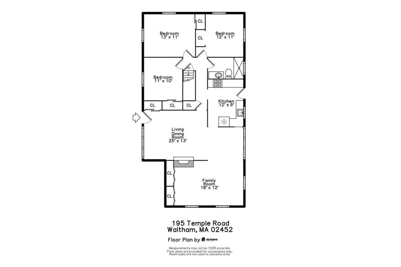 Single Family Residence at 195 Temple Road, Waltham MA 02452, photo 35 of 35