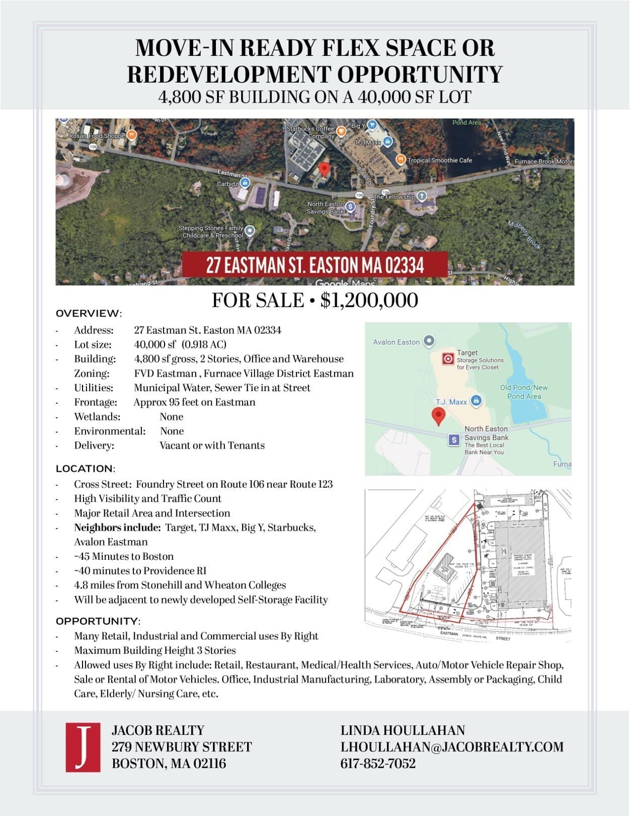 Commercial Sale at 27 Eastman St, Easton MA 02334, Easton, photo 3 of 5