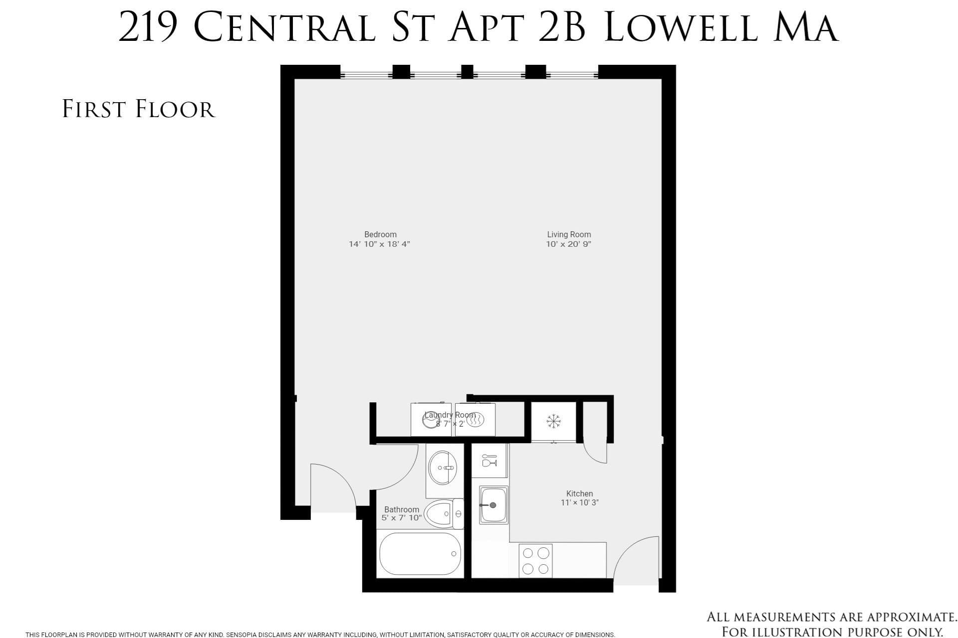 Commercial Sale at 219 Central Street # 2B, Lowell MA 01852, Lowell, photo 18 of 19