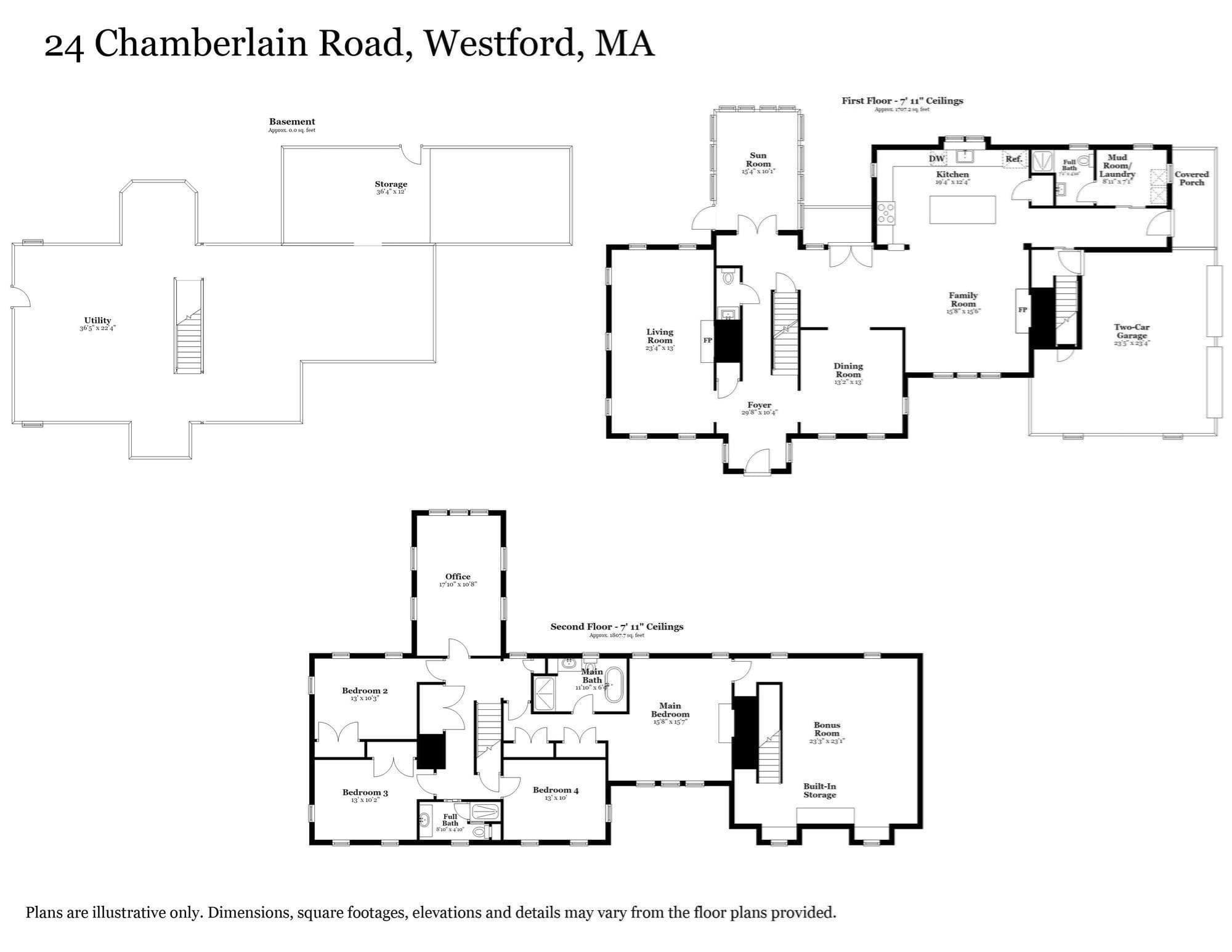 Single Family Residence at 24 Chamberlain Rd, Westford MA 01886, Westford, photo 41 of 41