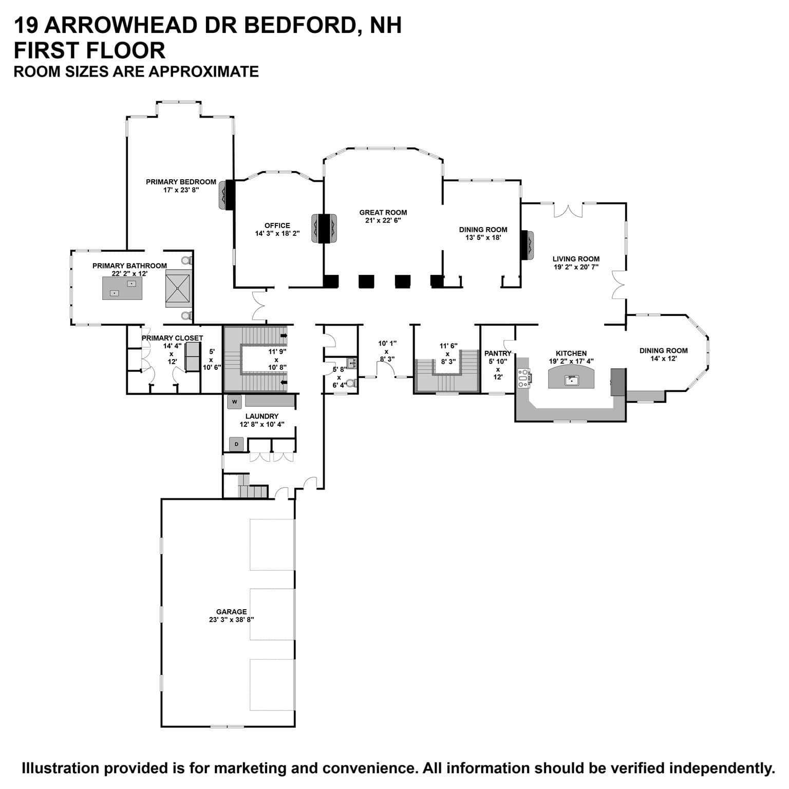 Single Family Residence at 19 Arrow Head Dr, Bedford NH 03110, Bedford, photo 39 of 41