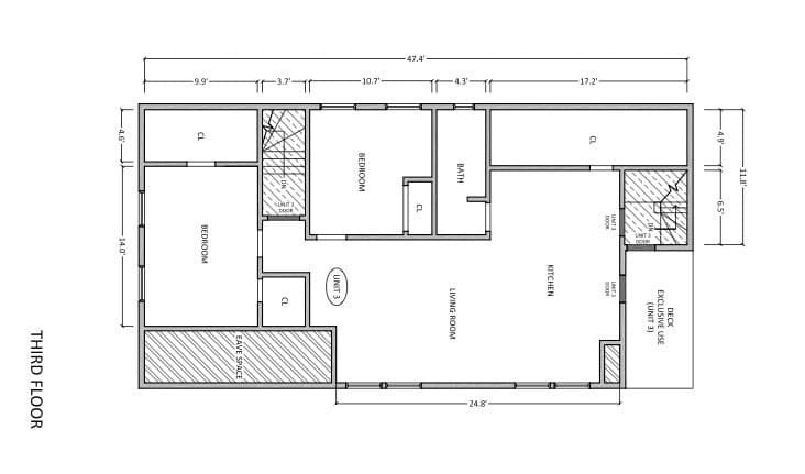 Condominium at 31 Averton St. # 3, Boston MA 02131, Boston, photo 14 of 22