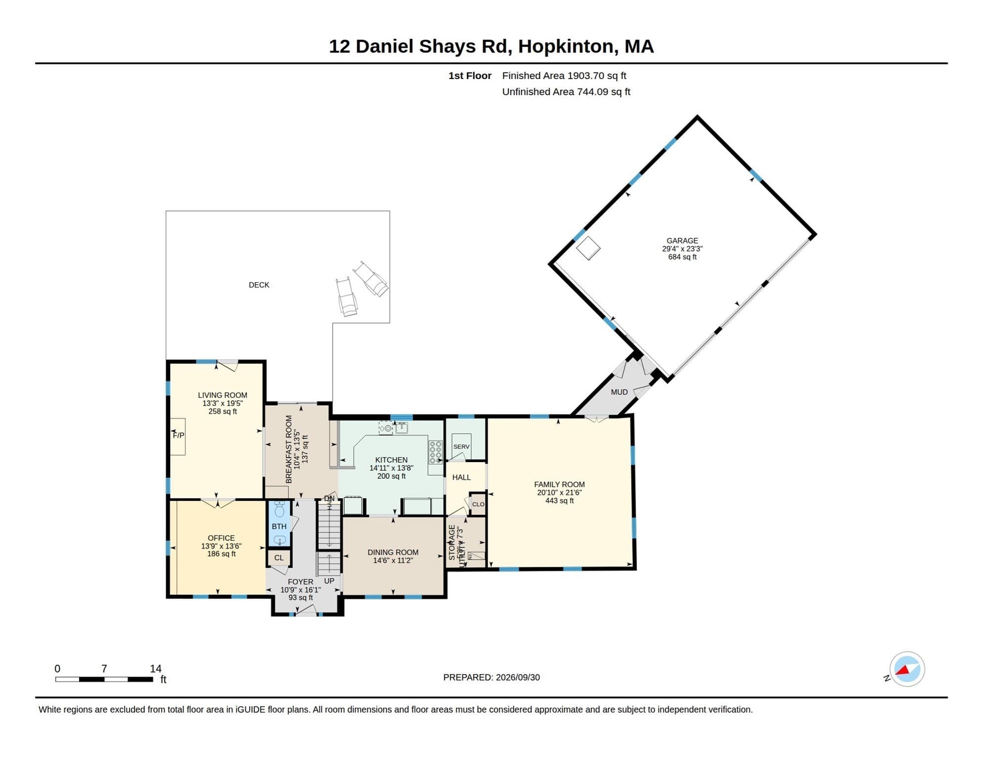Single Family Residence at 12 Daniel Shays Rd, Hopkinton MA 01748, Hopkinton, photo 38 of 39