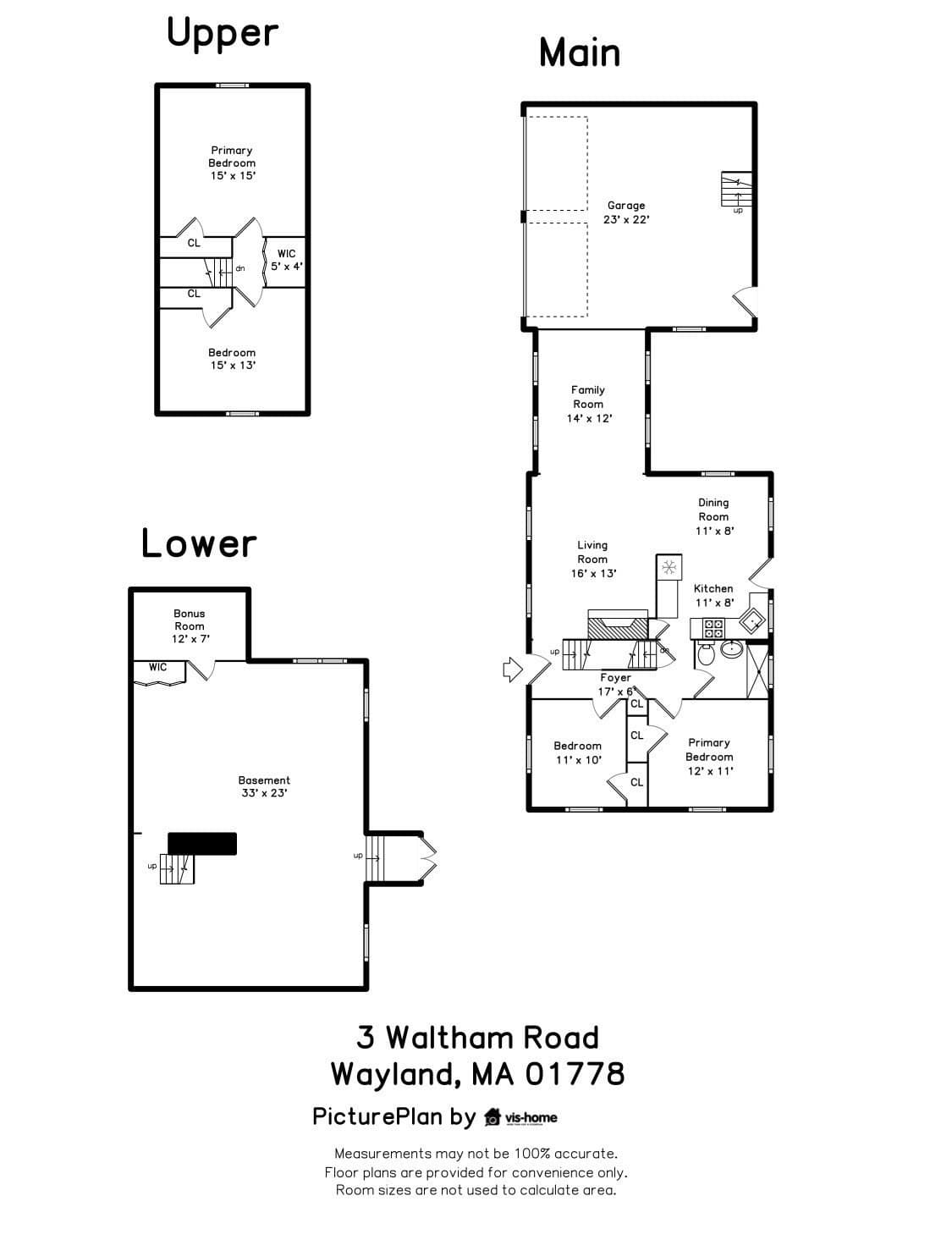 Single Family Residence at 3 Waltham, Wayland MA 01778, photo 15 of 15