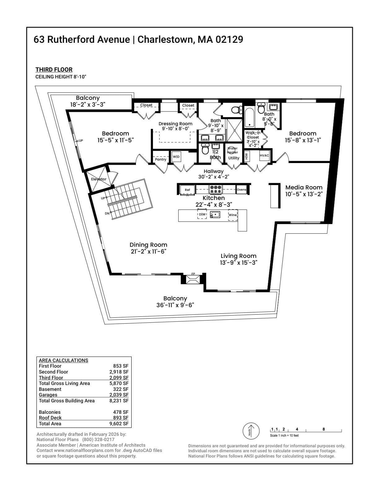 Single Family Residence at 63 Rutherford Avenue, Boston MA 02129, Boston, photo 41 of 42