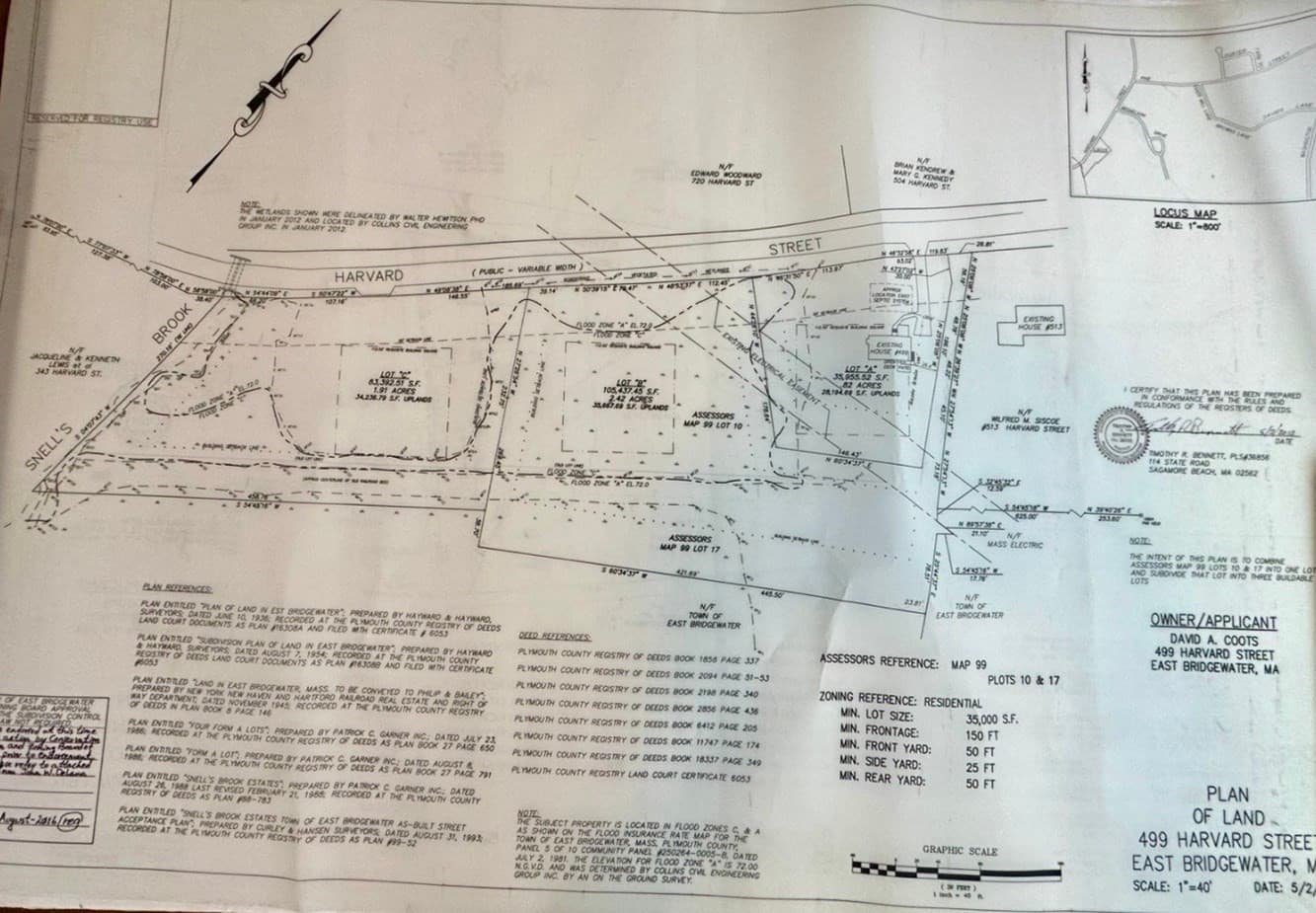 499 Harvard St., Lot C, East Bridgewater MA 02333