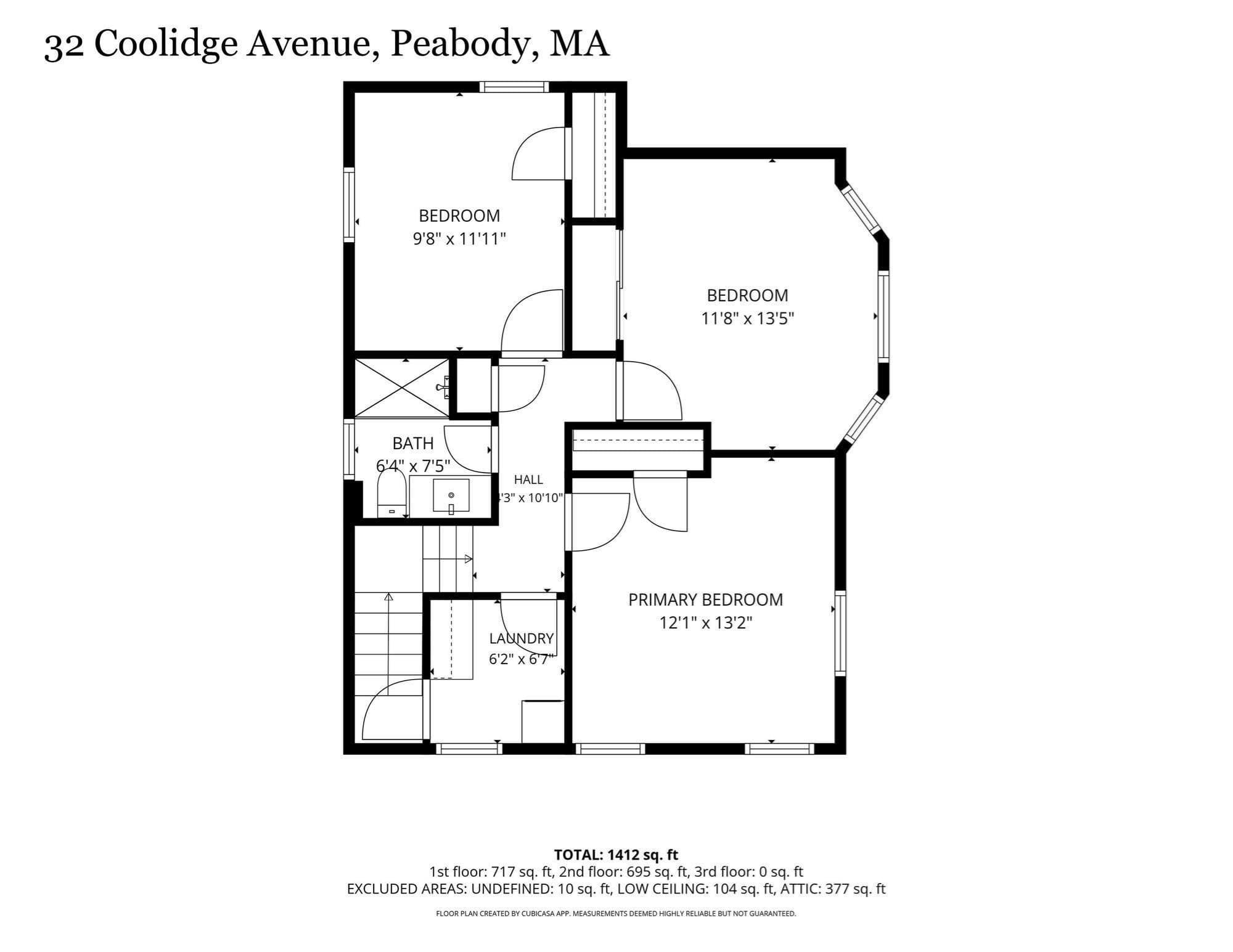 Single Family Residence at 32 Coolidge Ave, Peabody MA 01960, Peabody, photo 37 of 38
