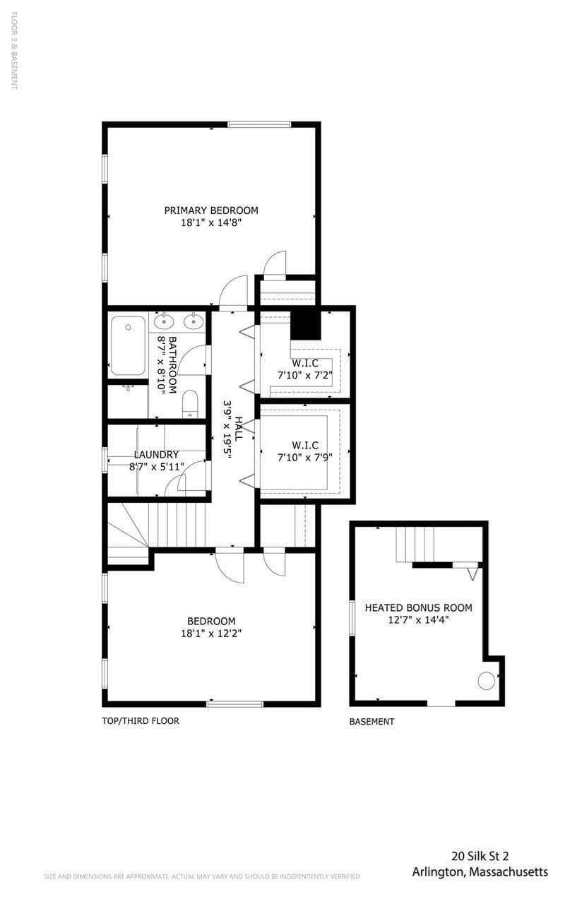 Condominium at 20 Silk St # 2, Arlington MA 02474, photo 35 of 36