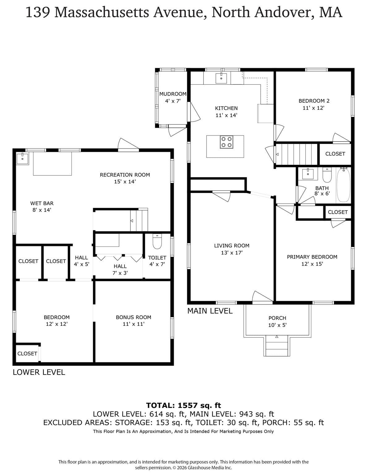 Single Family Residence at 139 Massachusetts Ave, North Andover MA 01845, North Andover, photo 35 of 35