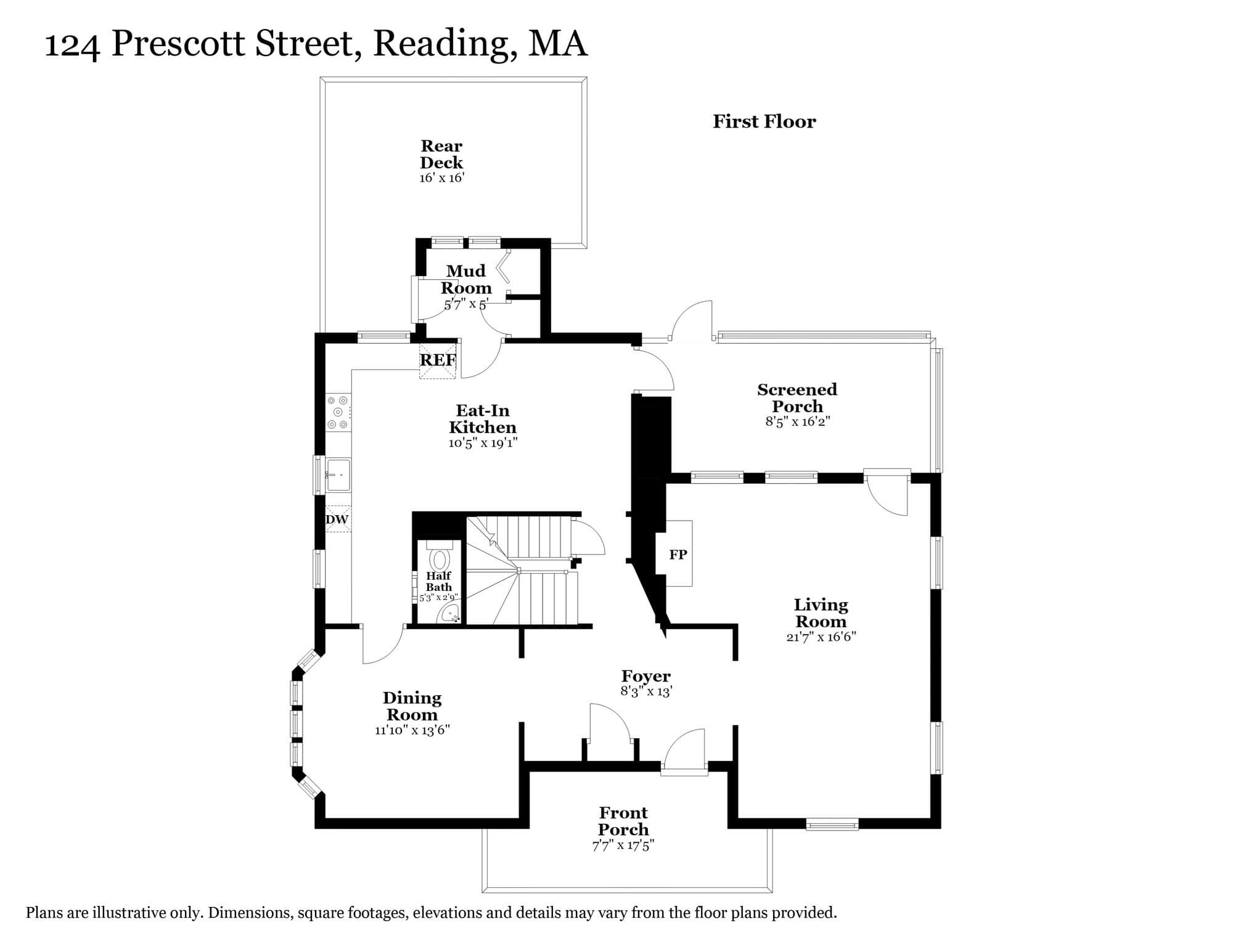 Single Family Residence at 124 Prescott St, Reading MA 01867, Reading, photo 39 of 42
