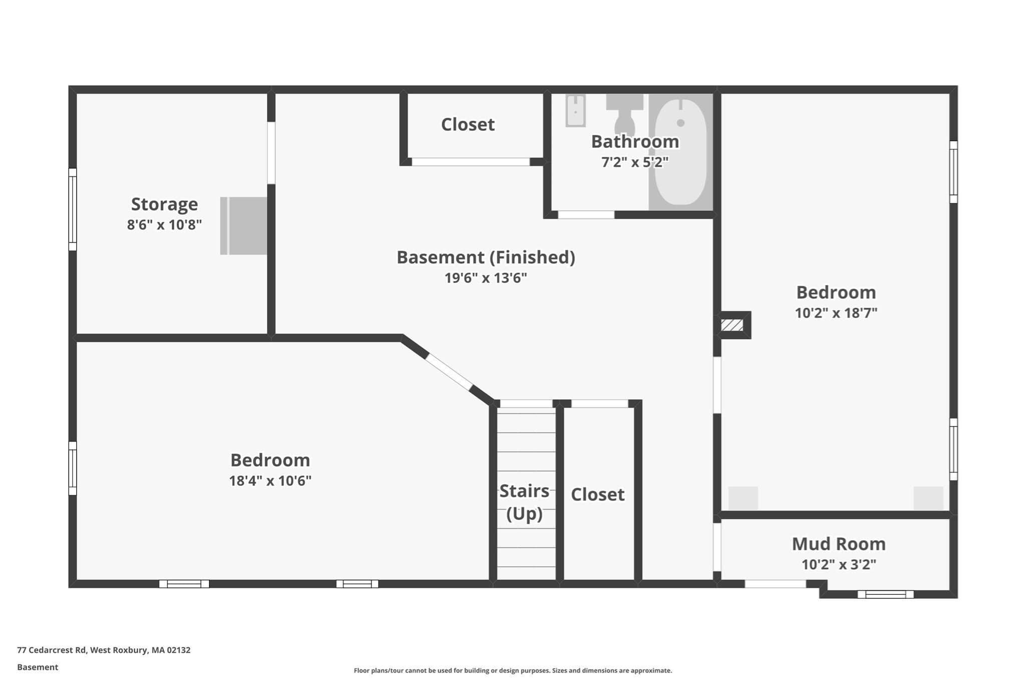 Single Family Residence at 77 Cedarcrest Rd, Boston MA 02132, photo 26 of 27