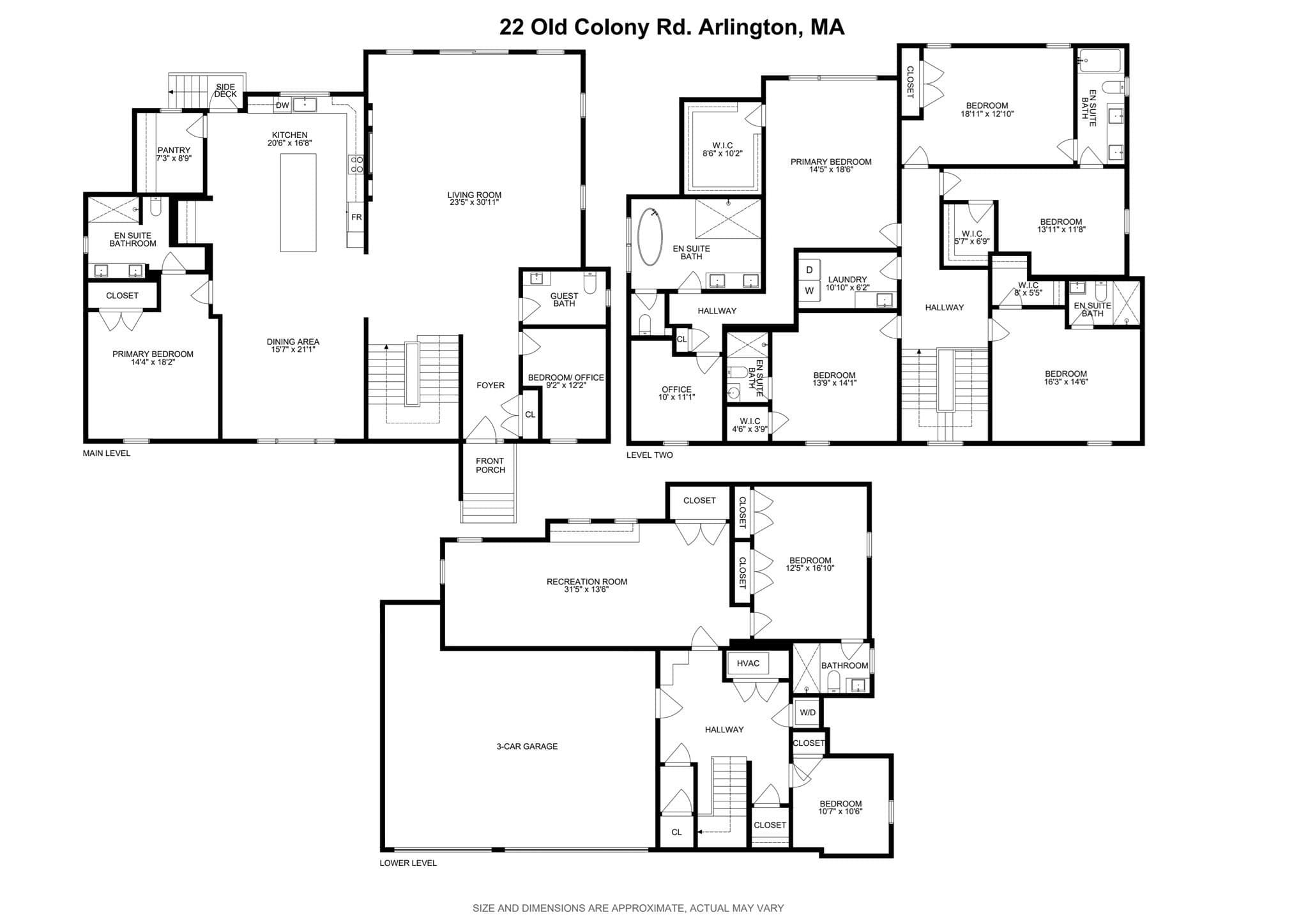 Single Family Residence at 22 Old Colony Rd, Arlington MA 02474, Arlington, photo 42 of 42