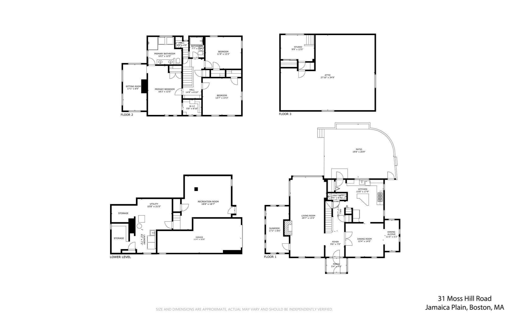 Single Family Residence at 31 Moss Hill Road, Boston MA 02130, Boston, photo 27 of 27