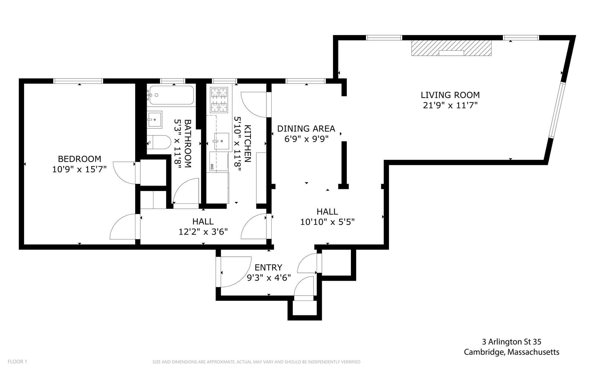 Condominium at 3 Arlington St # 35, Cambridge MA 02140, Cambridge, photo 26 of 26