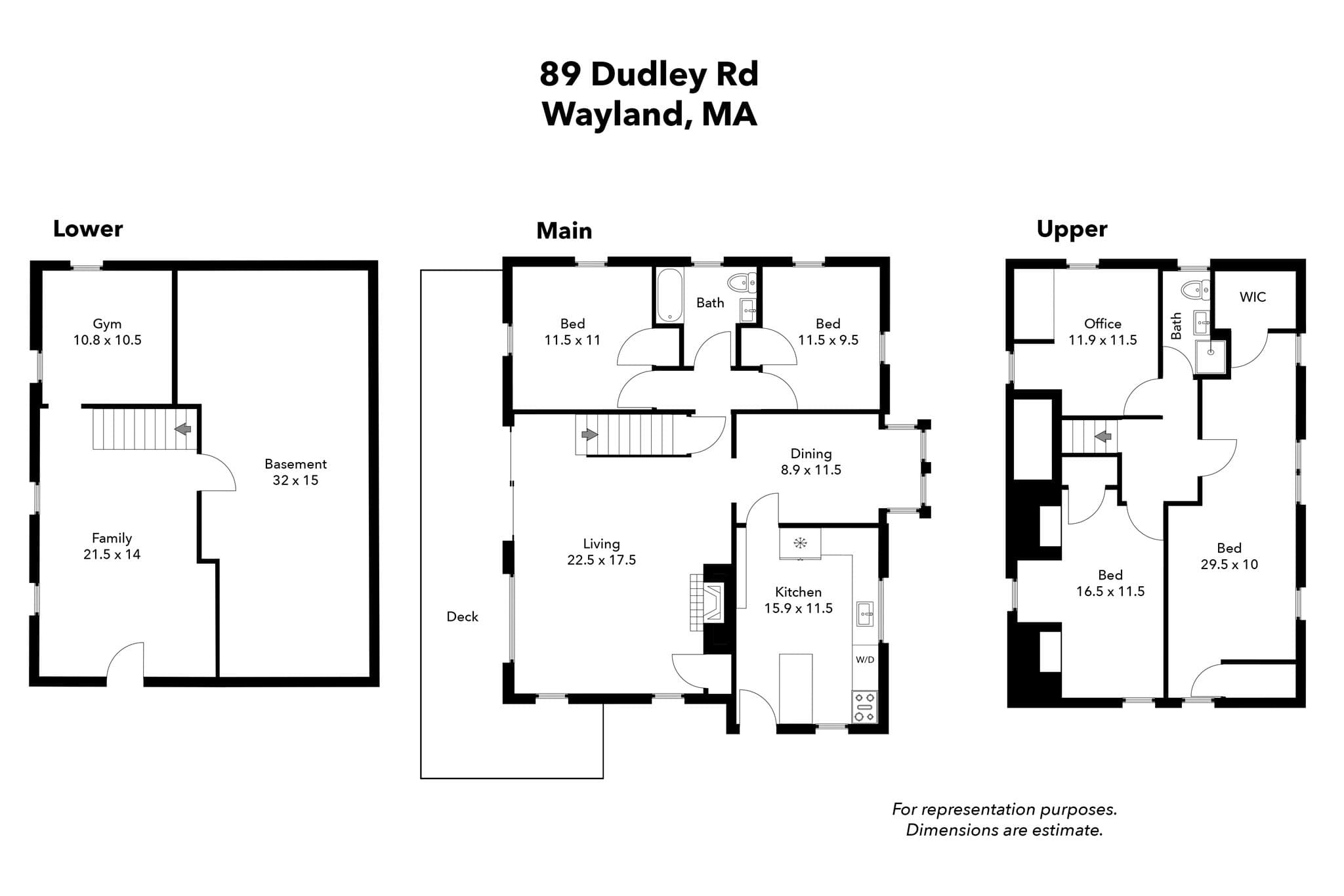 Single Family Residence at 89 Dudley Rd, Wayland MA 01778, Wayland, photo 37 of 37