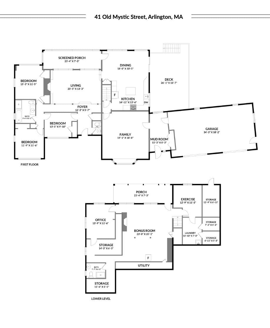 Single Family Residence at 41 Old Mystic, Arlington MA 02474, Arlington, photo 29 of 29