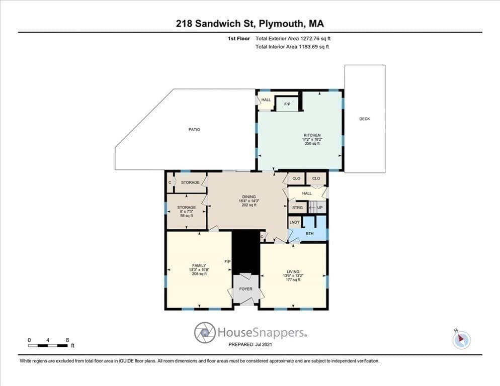 Single Family Residence at 218 Sandwich St, Plymouth MA 02360, photo 34 of 38
