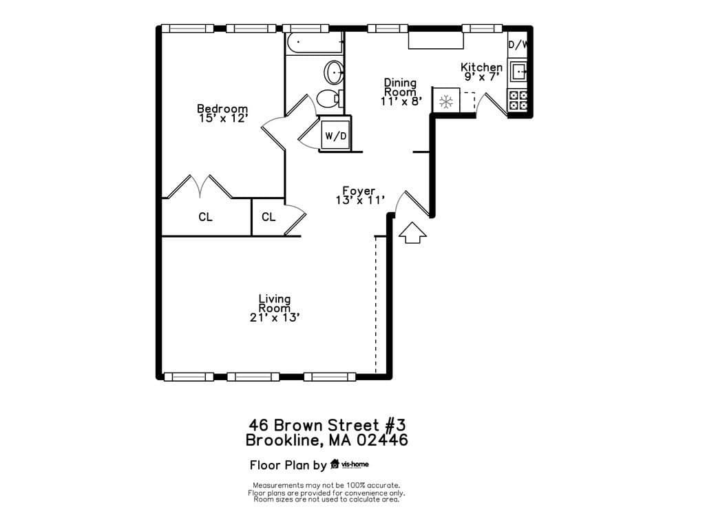 Condominium at 46 Browne St # 5, Brookline MA 02446, photo 26 of 26