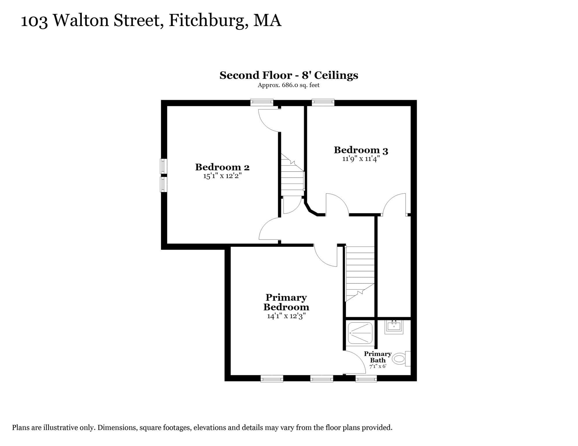 Single Family Residence at 103 Walton St, Fitchburg MA 01420, Fitchburg, photo 36 of 39