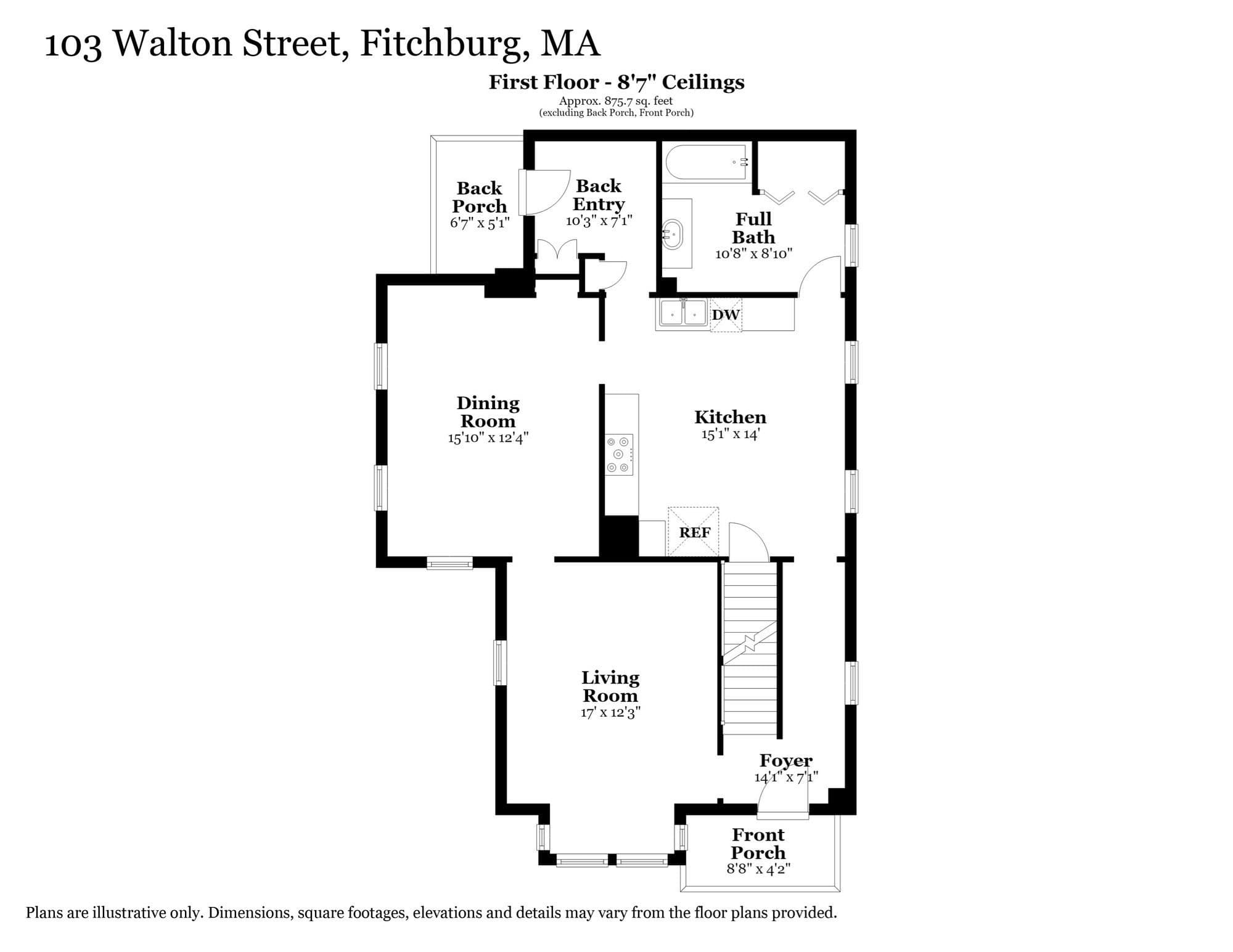 Single Family Residence at 103 Walton St, Fitchburg MA 01420, Fitchburg, photo 35 of 39