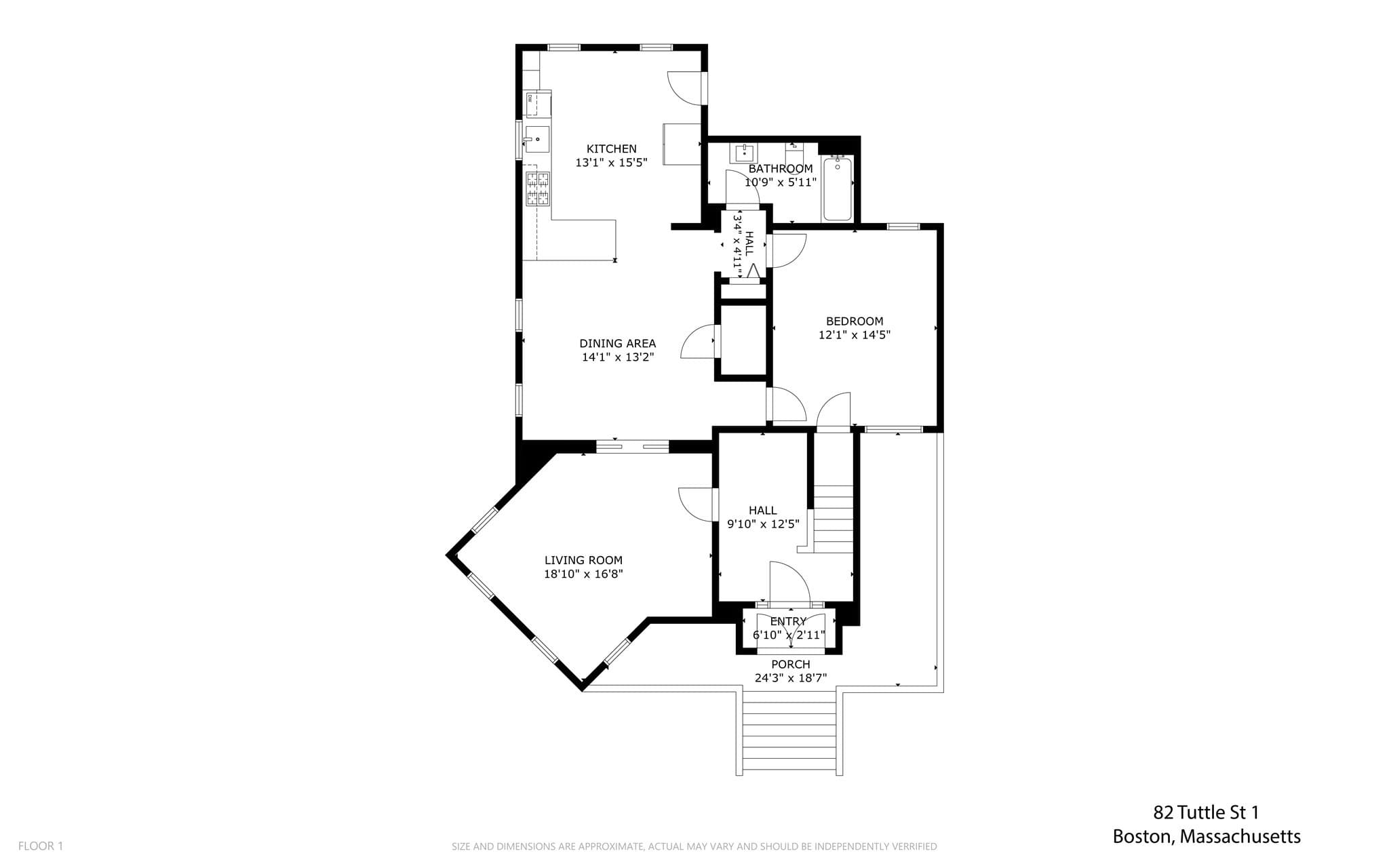 Condominium at 82 Tuttle St # 1, Boston MA 02125, Boston, photo 24 of 24