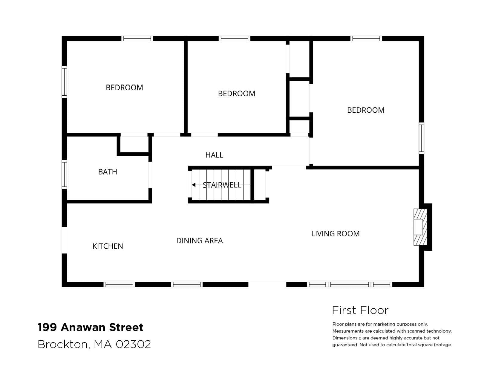 Single Family Residence at 199 Anawan St, Brockton MA 02302, Brockton, photo 19 of 20