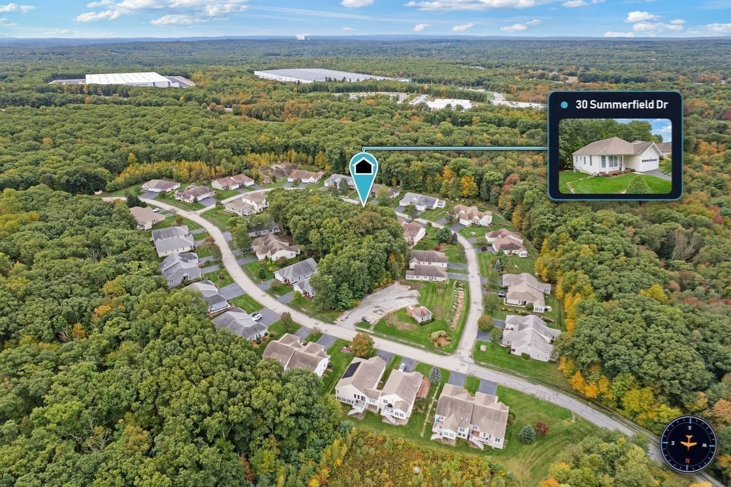 Condominium at 30 Summerfield Drive # 30, Uxbridge MA 01569, Uxbridge, photo 31 of 42