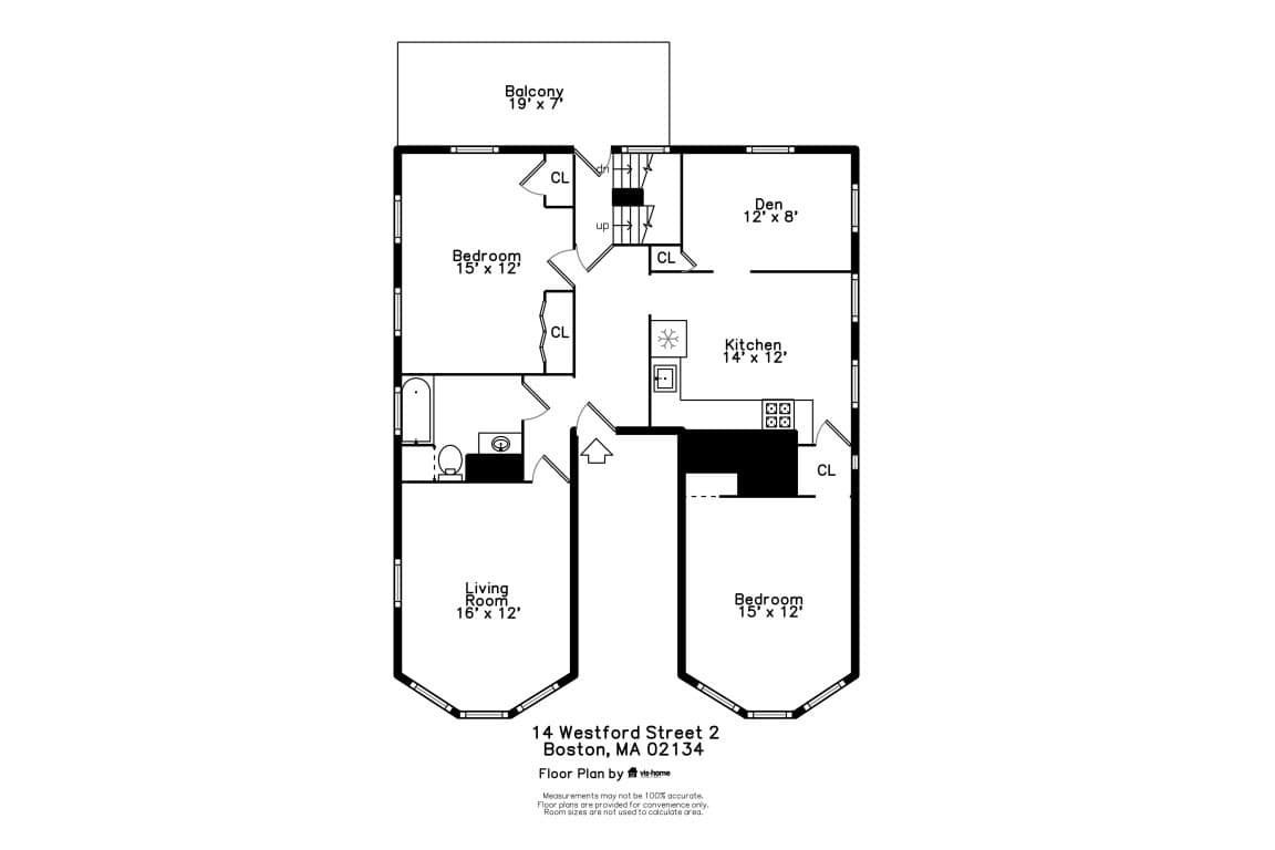 Condominium at 14 Westford St # 2, Boston MA 02134, Boston, photo 15 of 15