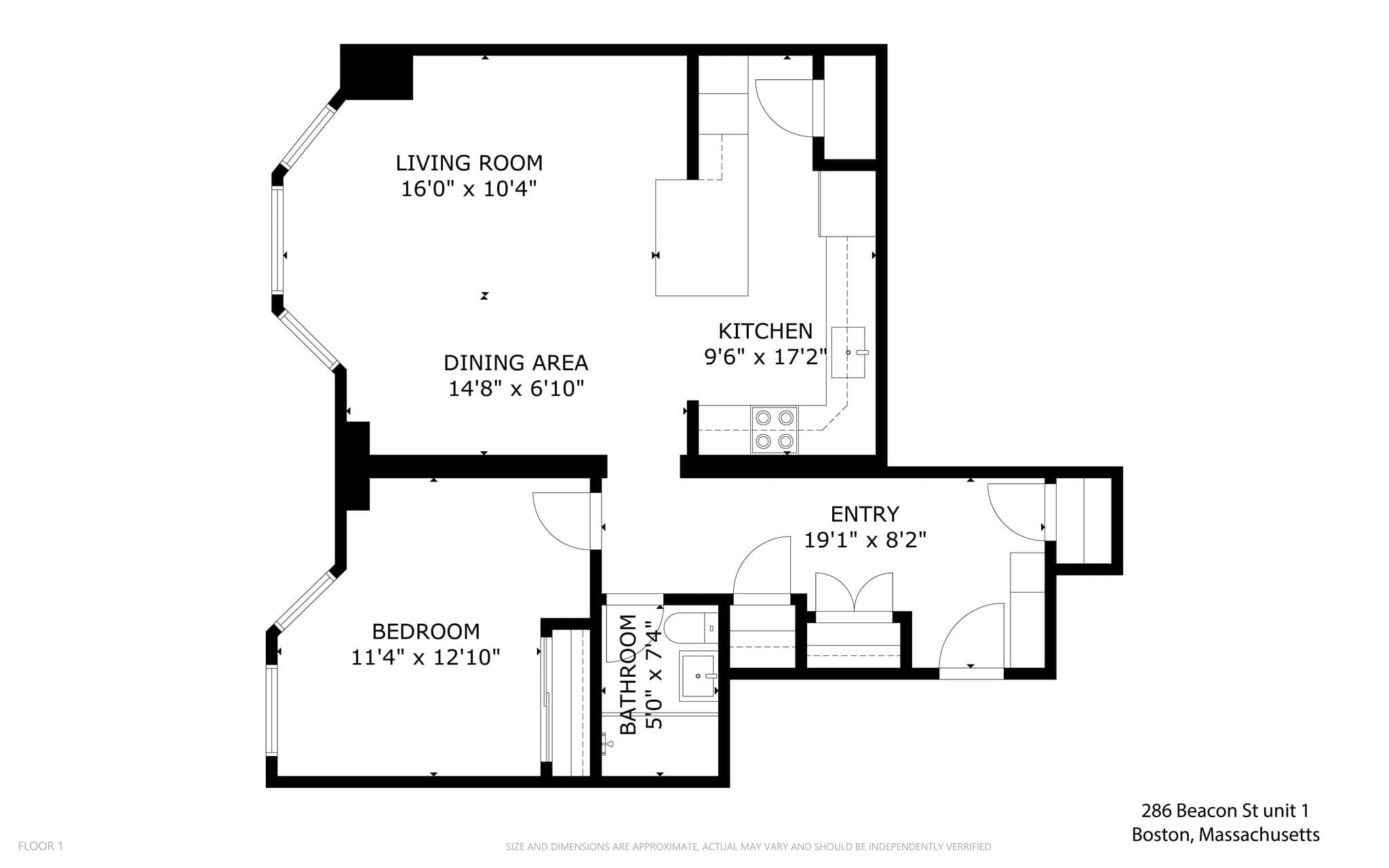 Condominium at 286 Beacon Street # 1, Boston MA 02116, Boston, photo 19 of 19