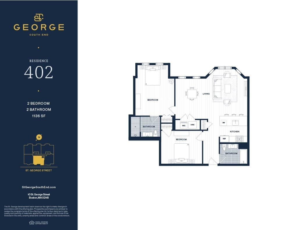 Condominium at 10 St George # 402, Boston MA 02118, Boston, photo 14 of 14
