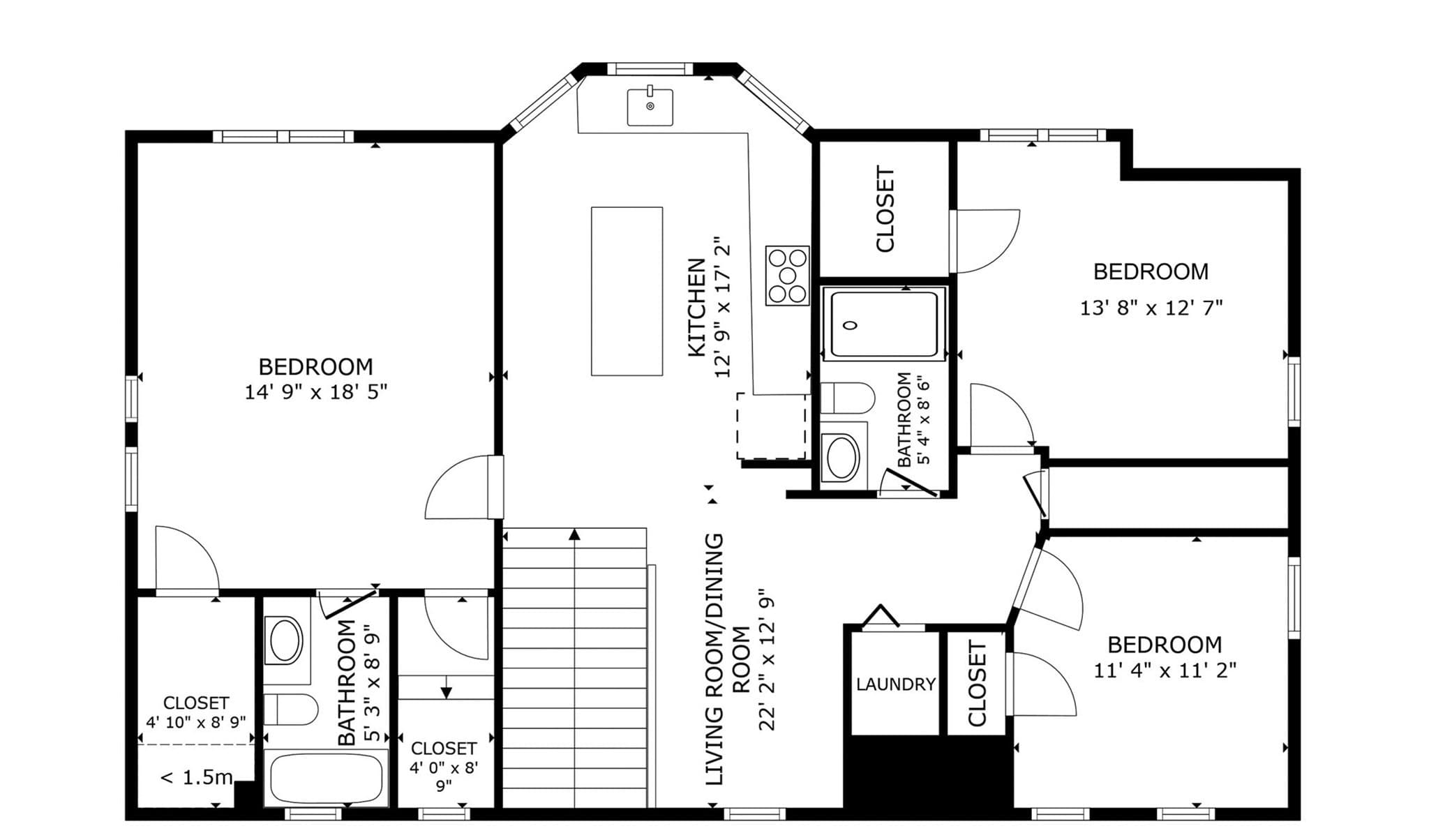 3 Family at 152 Washington St, Boston MA 02135, Boston, photo 20 of 20