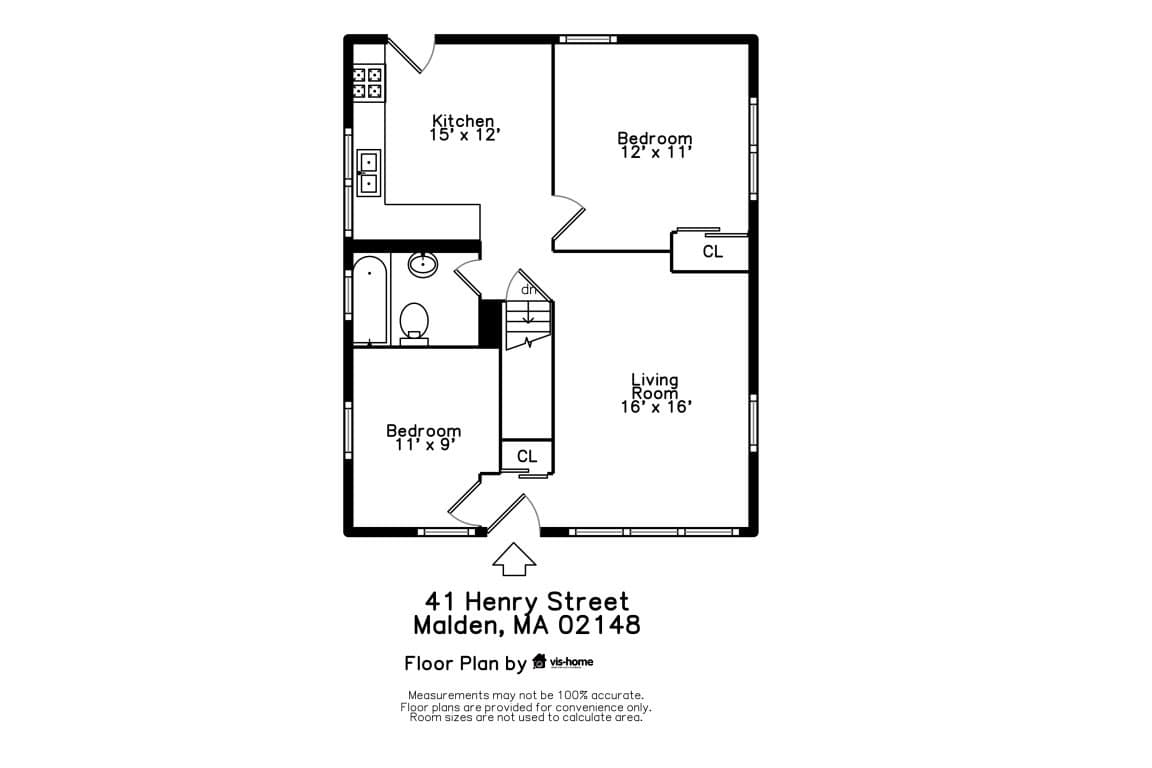 Single Family Residence at 41 Henry St, Malden MA 02148, Malden, photo 15 of 15