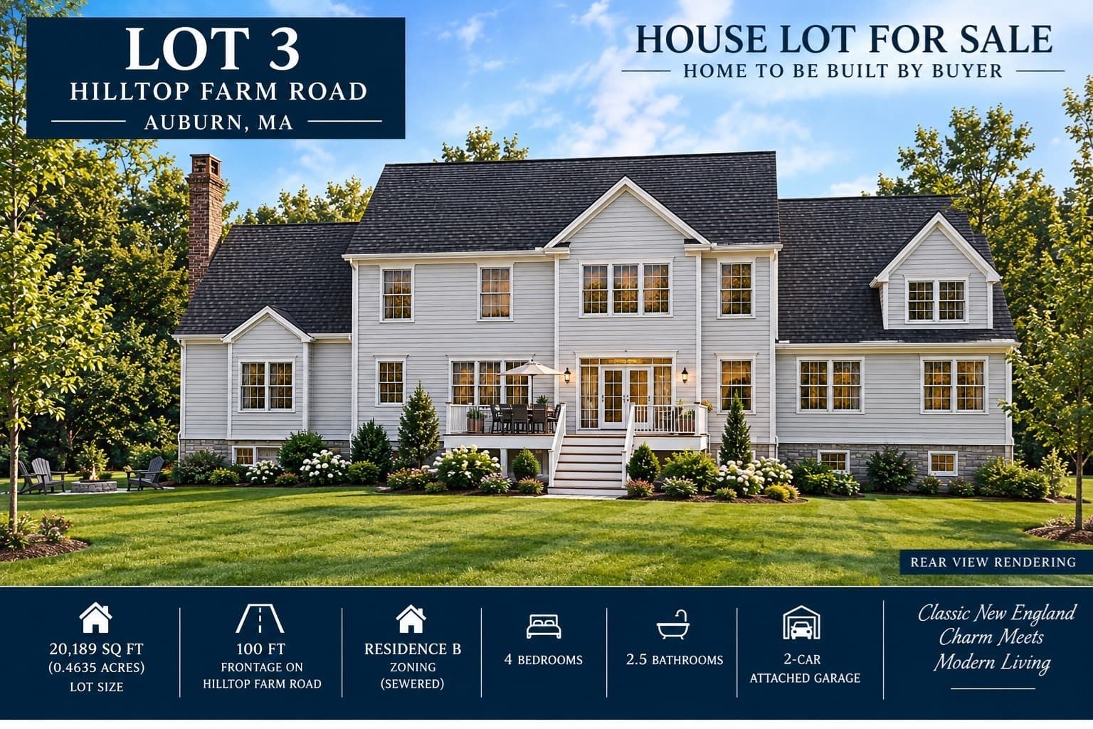 Residential at Lot 3 Hilltop Farm Road, Auburn MA 01501, Auburn, photo 2 of 3