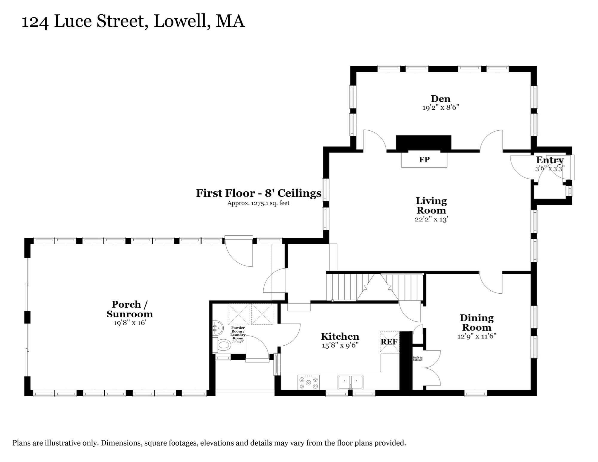 Single Family Residence at 124 Luce Street, Lowell MA 01852, Lowell, photo 31 of 32
