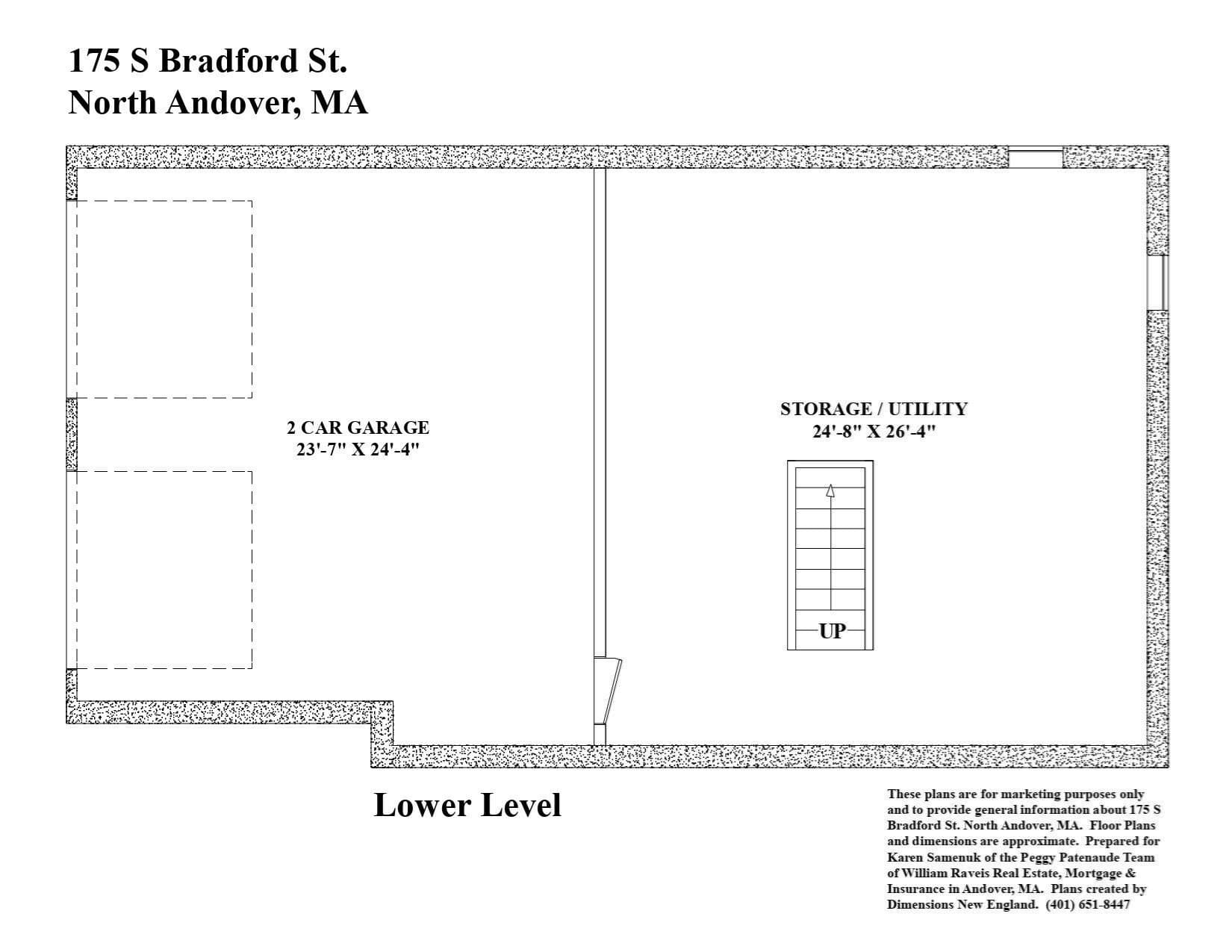 Single Family Residence at 175 S. Bradford Street, North Andover MA 01845, North Andover, photo 42 of 42