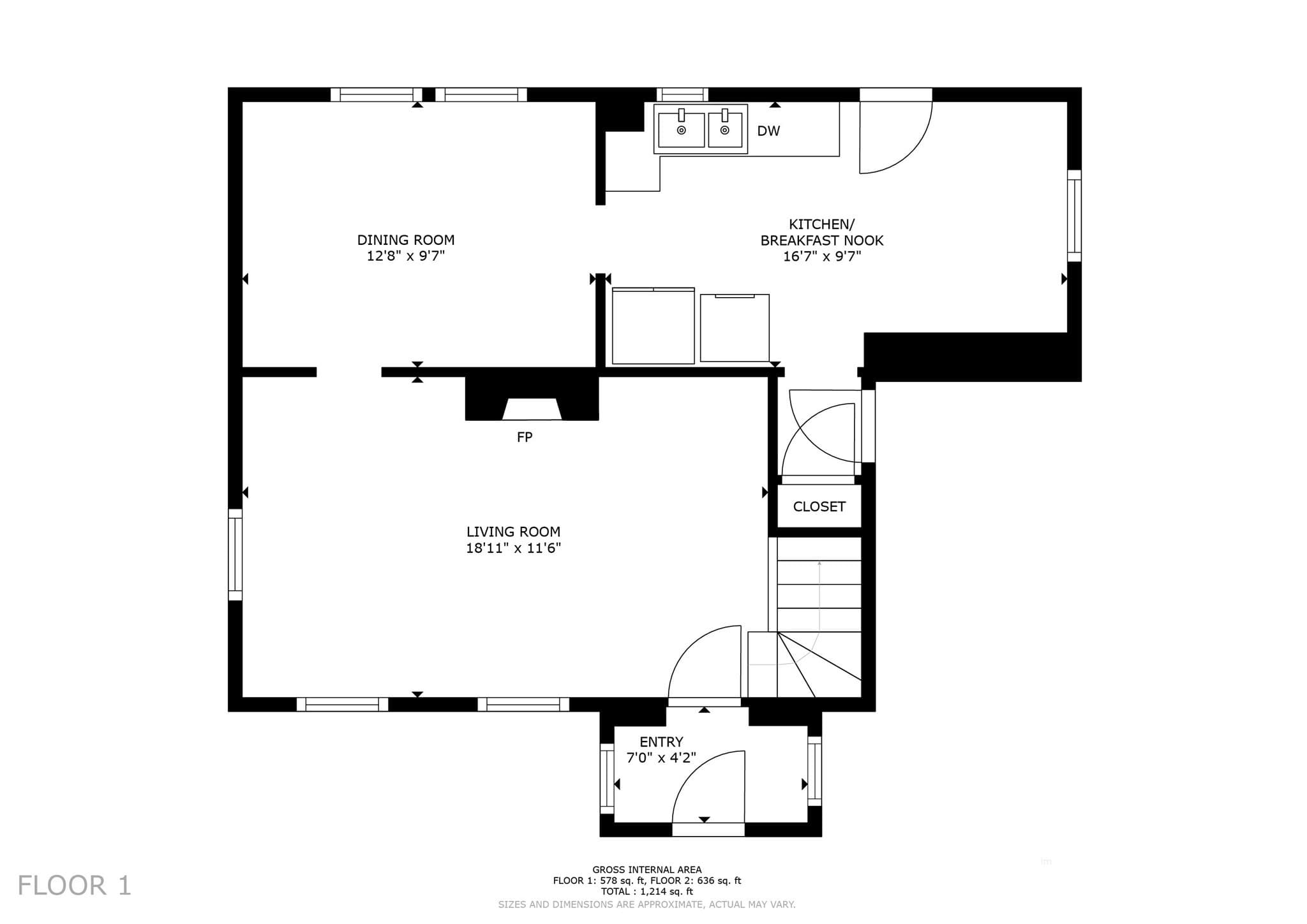 Single Family Residence at 53 Elizabeth Street, Gardner MA 01440, Gardner, photo 21 of 22