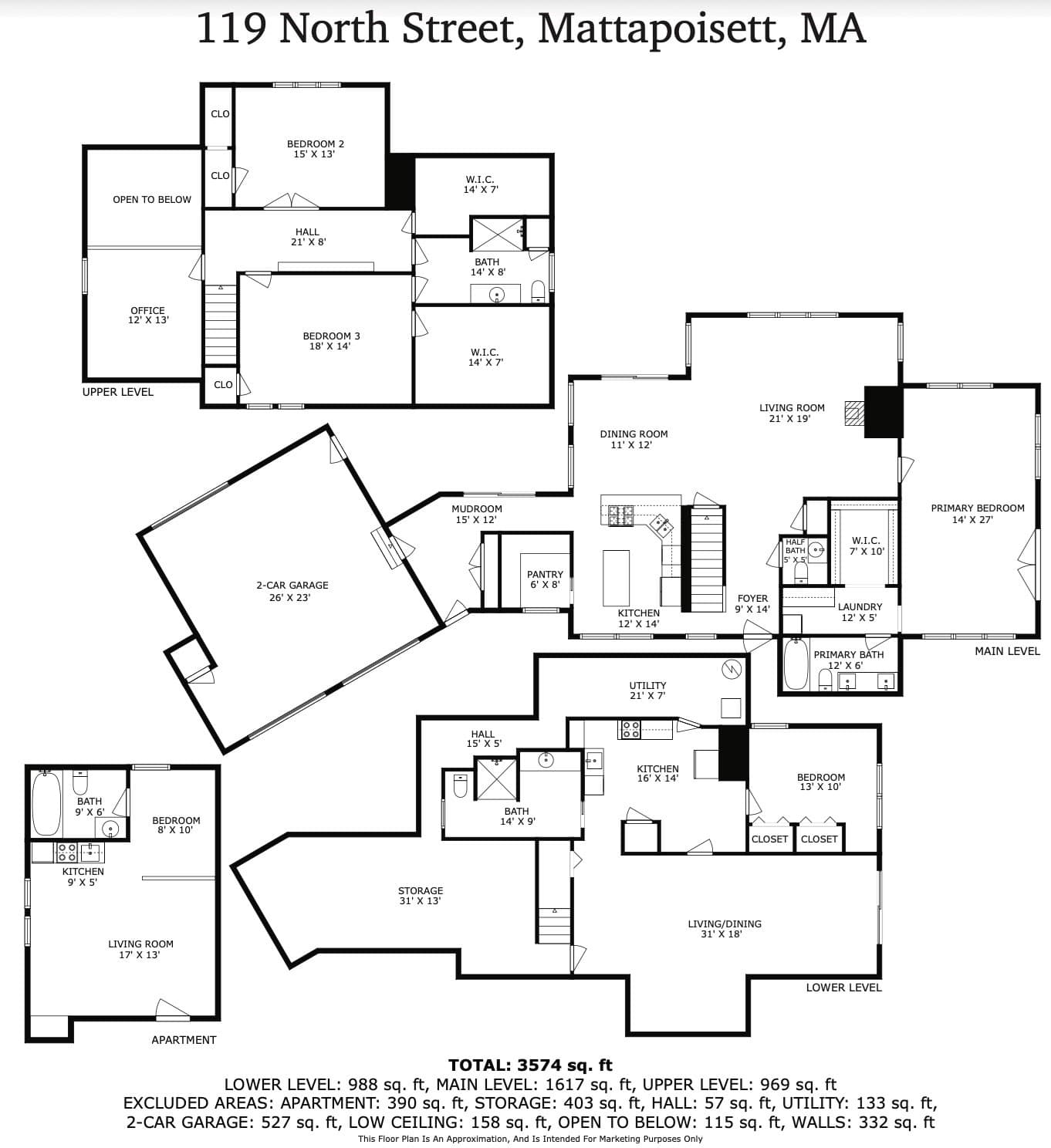 Single Family Residence at 119 North St, Mattapoisett MA 02739, Mattapoisett, photo 42 of 42