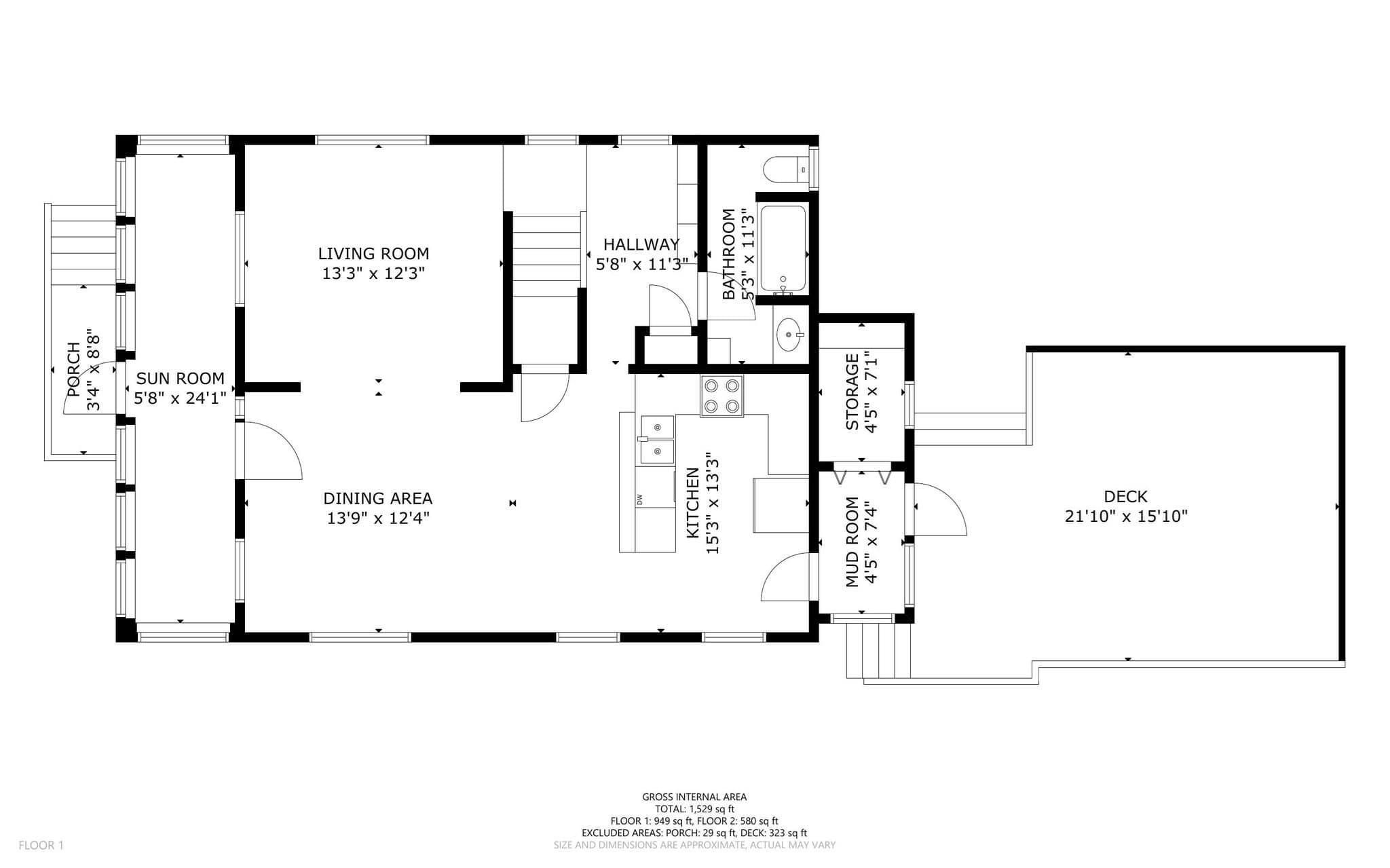 Single Family Residence at 47 Dartmouth St, Worcester MA 01604, photo 37 of 38