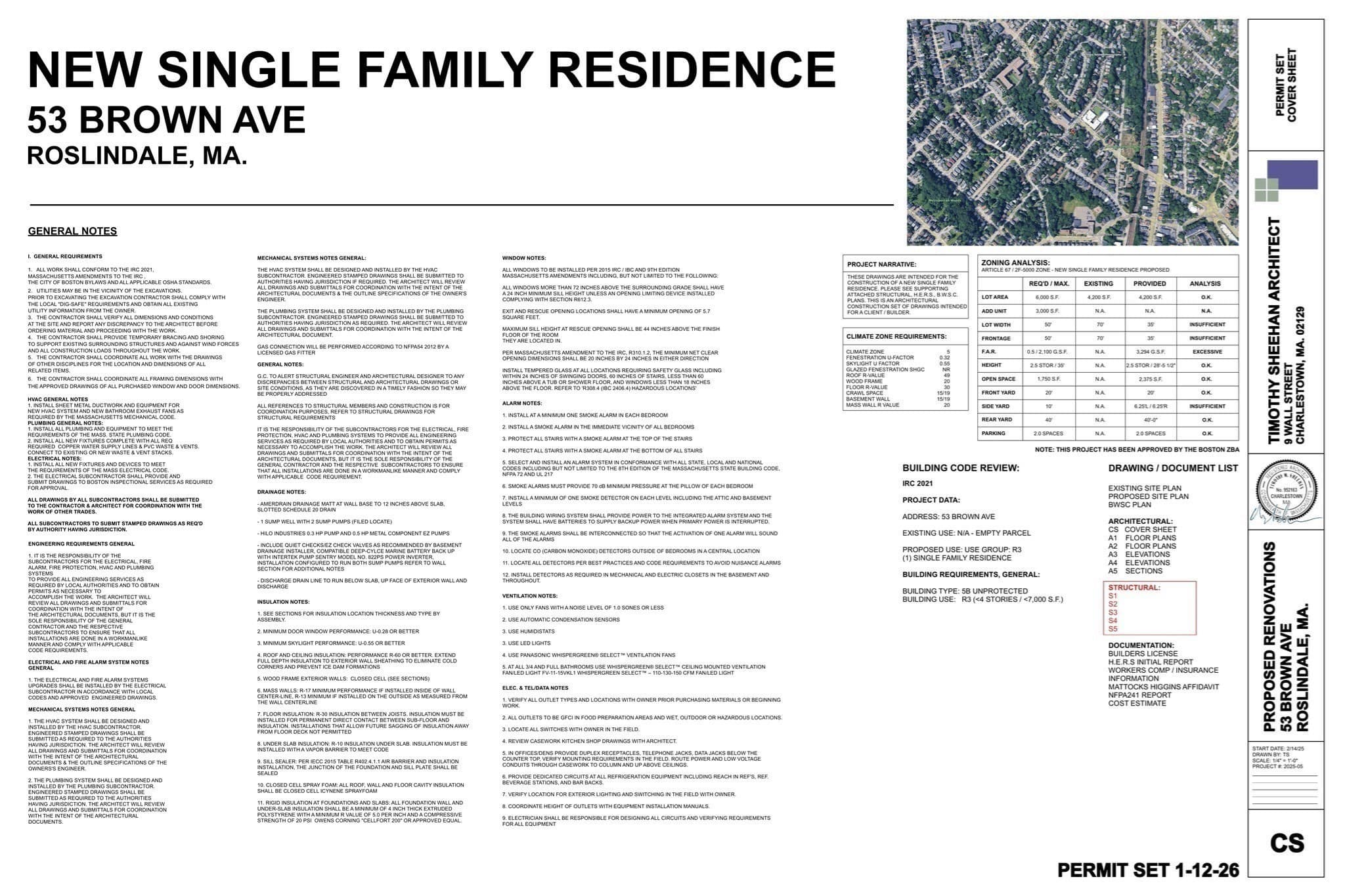 Single Family Residence at 53 Brown Ave., Boston MA 02131, Boston, photo 2 of 6