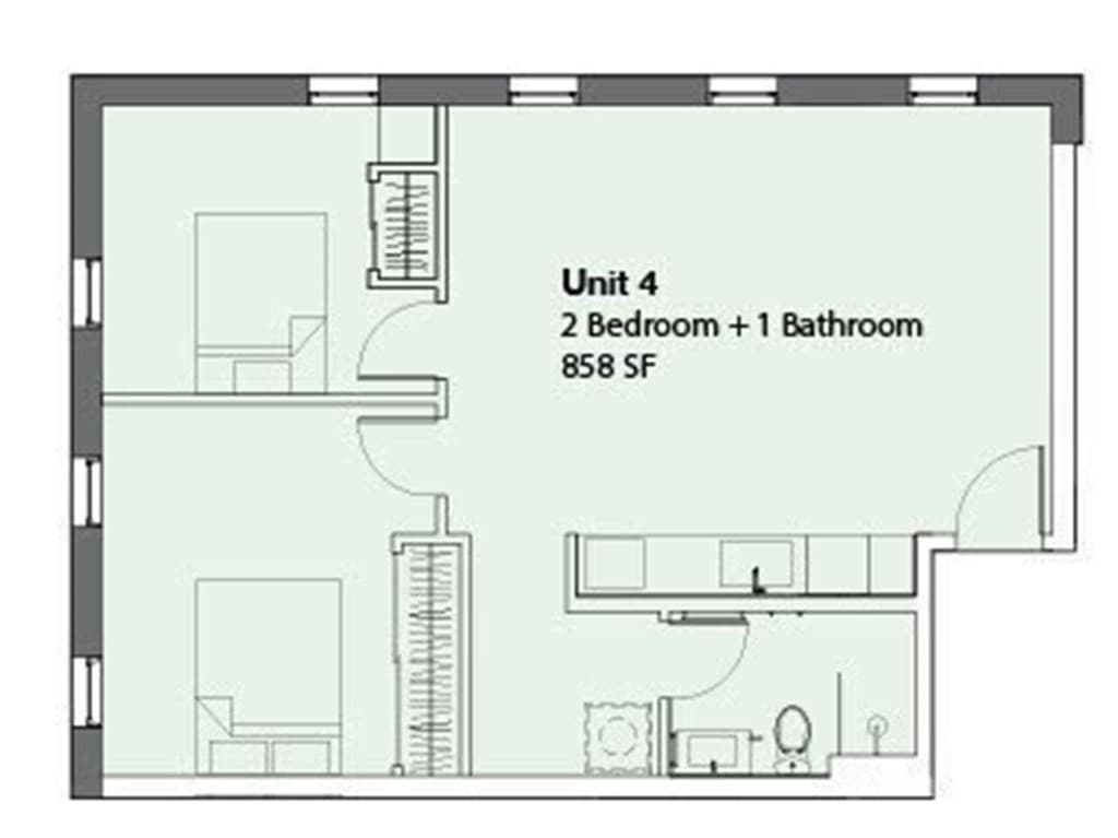 Condominium at 27 Kenilworth St. # 4, Boston MA 02119, Boston, photo 6 of 8