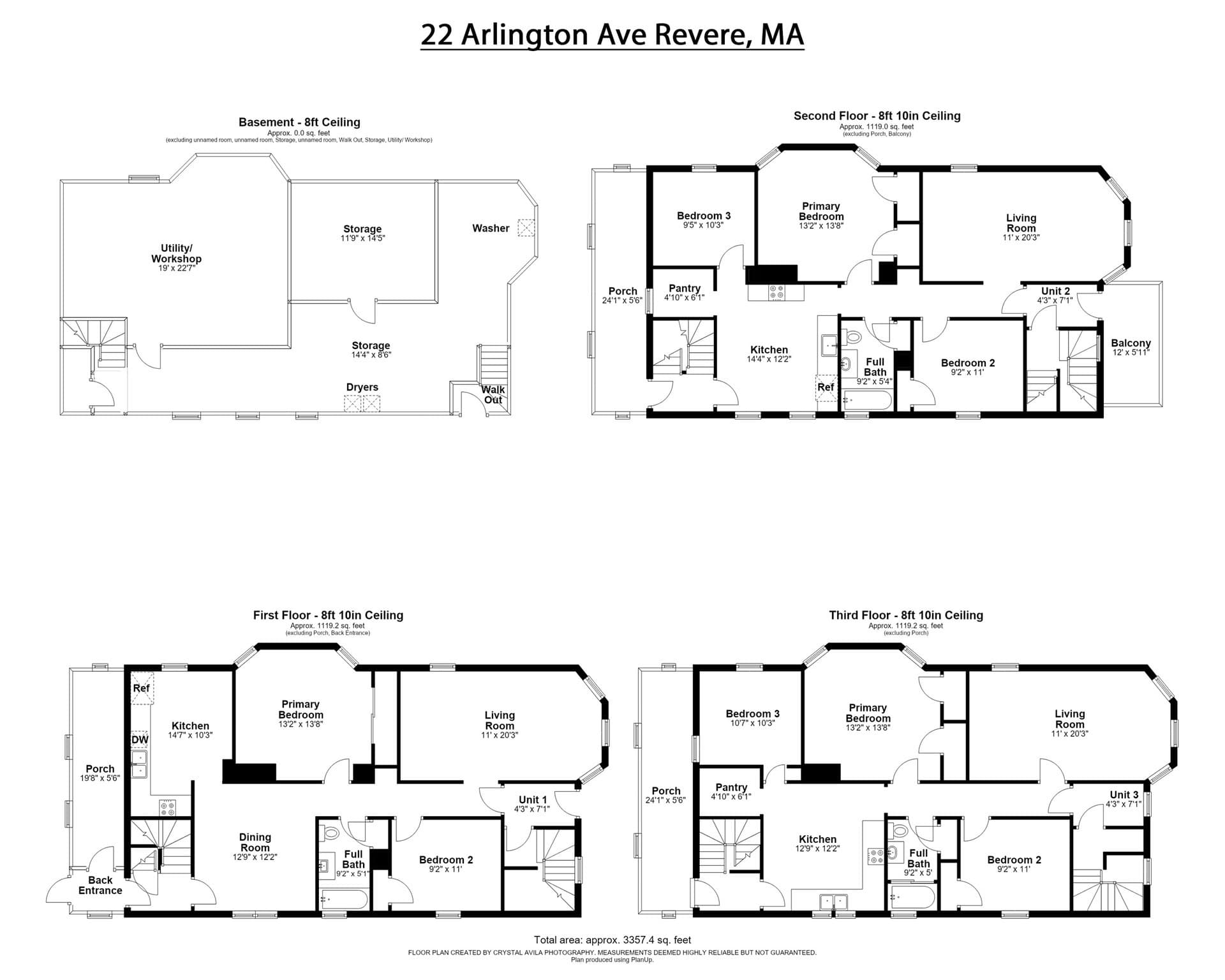3 Family at 22 Arlington Avenue, Revere MA 02151, Revere, photo 41 of 41