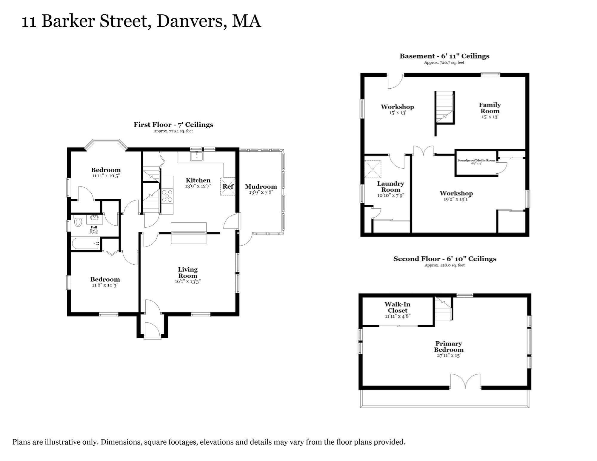Single Family Residence at 11 Barker St, Danvers MA 01923, photo 41 of 41