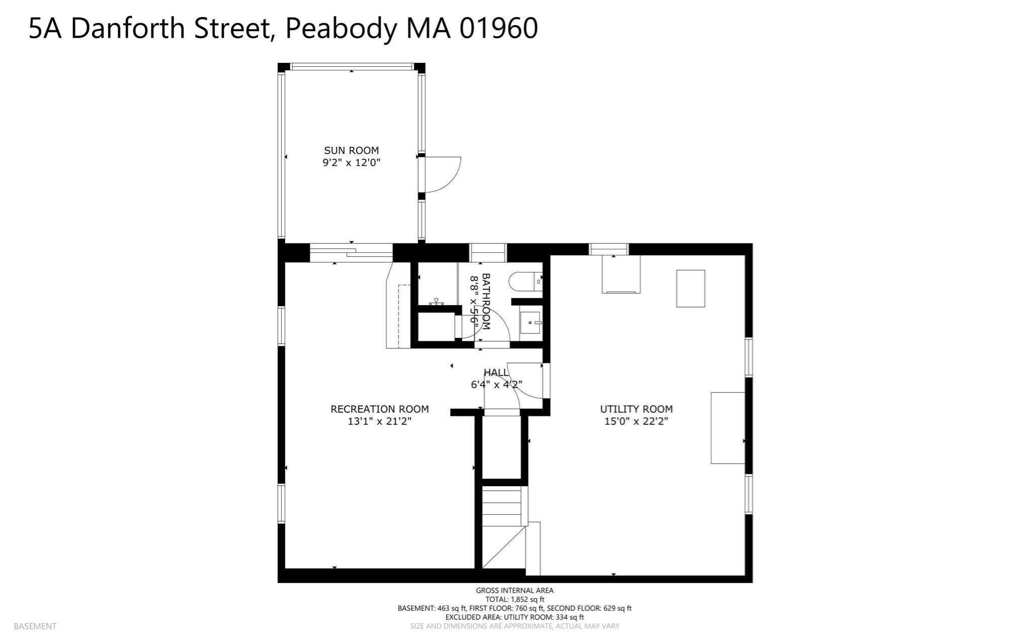 Single Family Residence at 5-A Danforth St, Peabody MA 01960, Peabody, photo 30 of 31