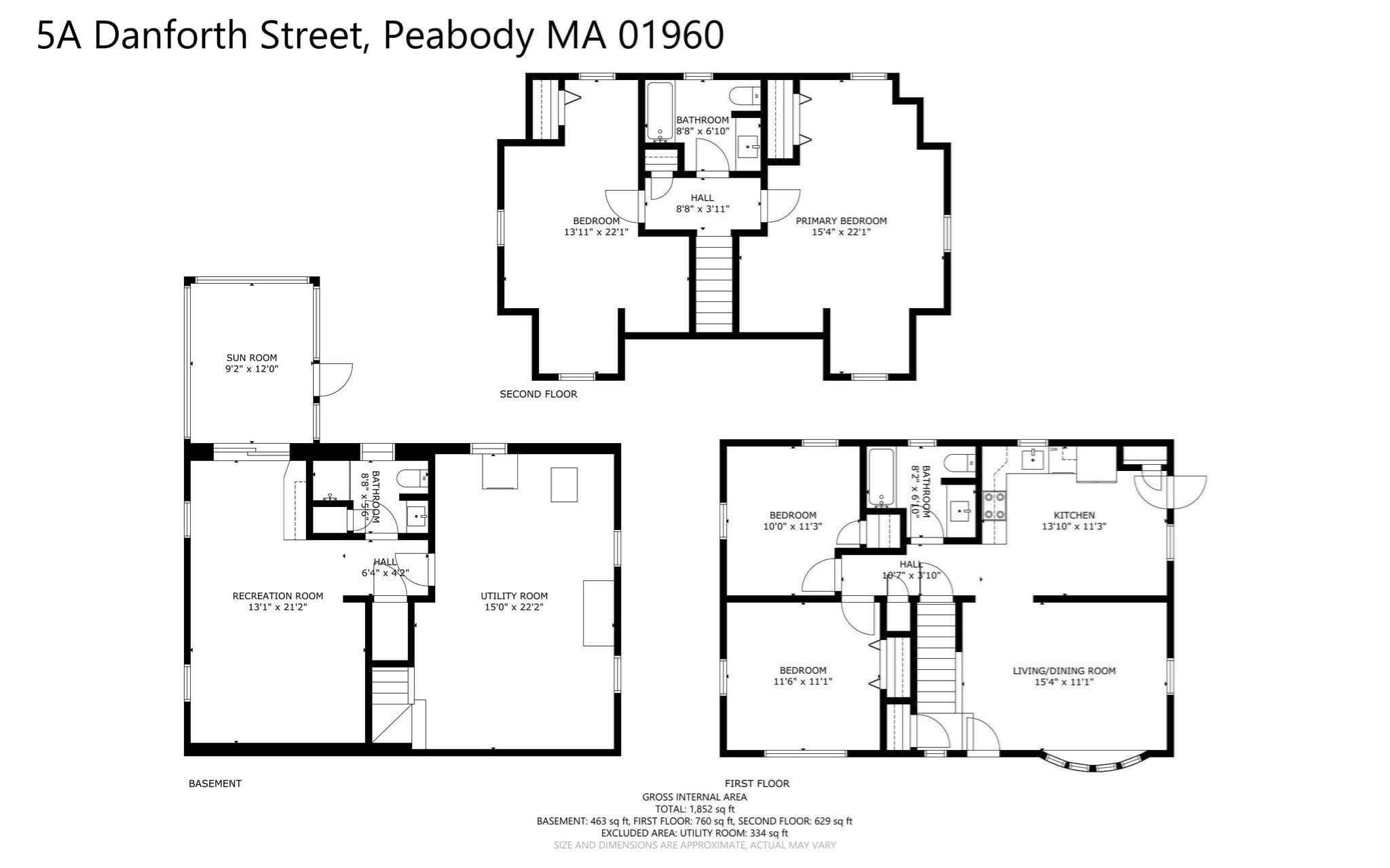 Single Family Residence at 5-A Danforth St, Peabody MA 01960, Peabody, photo 31 of 31