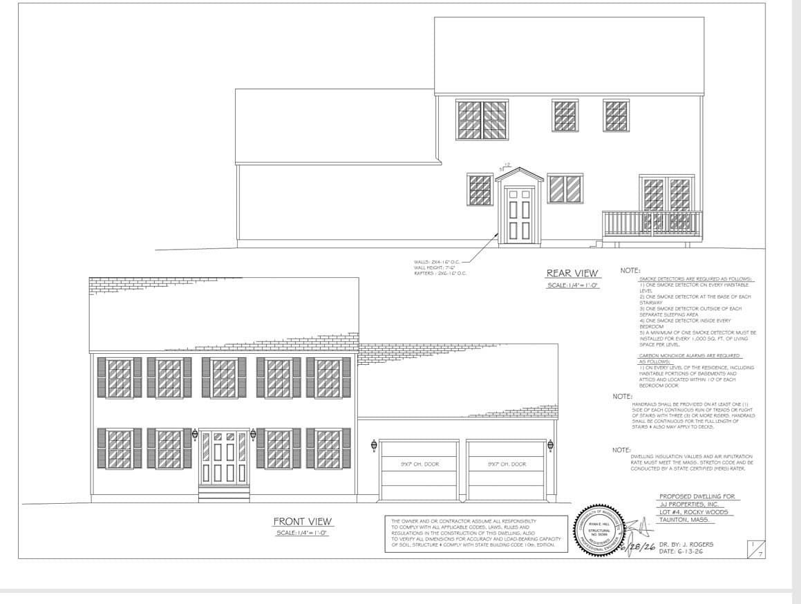 Single Family Residence at 1100 Rocky Woods St, Taunton MA 02780, Taunton, photo 2 of 5