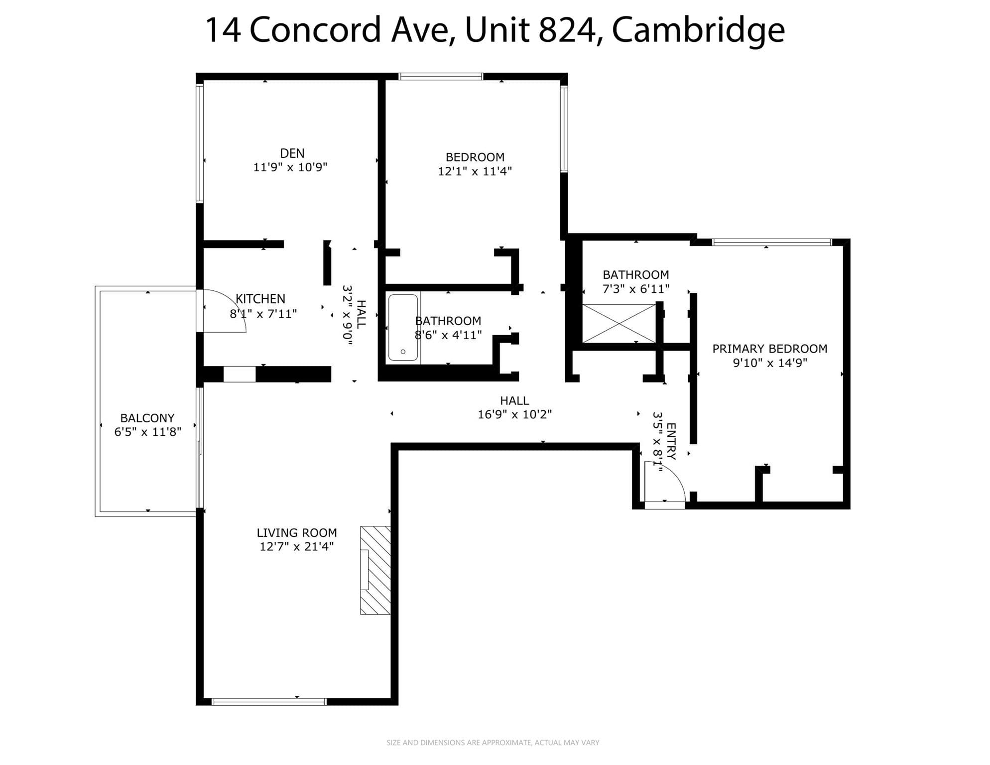 Condominium at 14 Concord Ave # 824, Cambridge MA 02138, Cambridge, photo 18 of 18