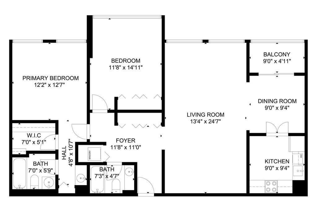 Condominium at 250 Hammond Pond Parkway # 1611S, Newton MA 02467, Newton, photo 11 of 13