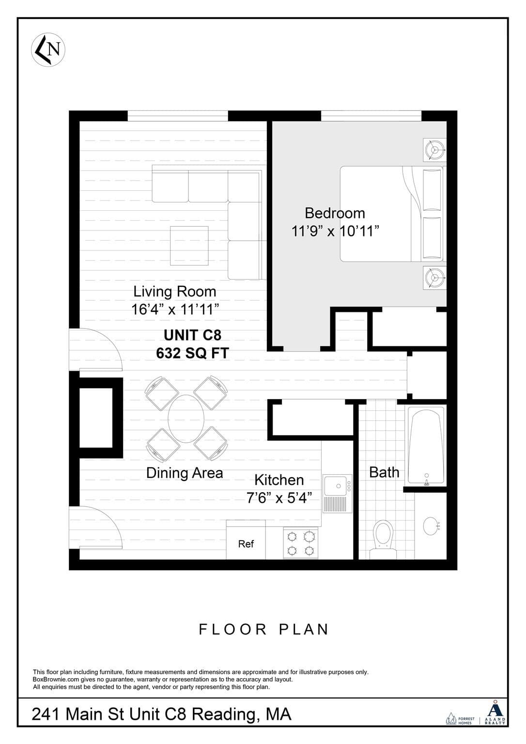 Condominium at 241 Main St # C8, Reading MA 01867, Reading, photo 21 of 28