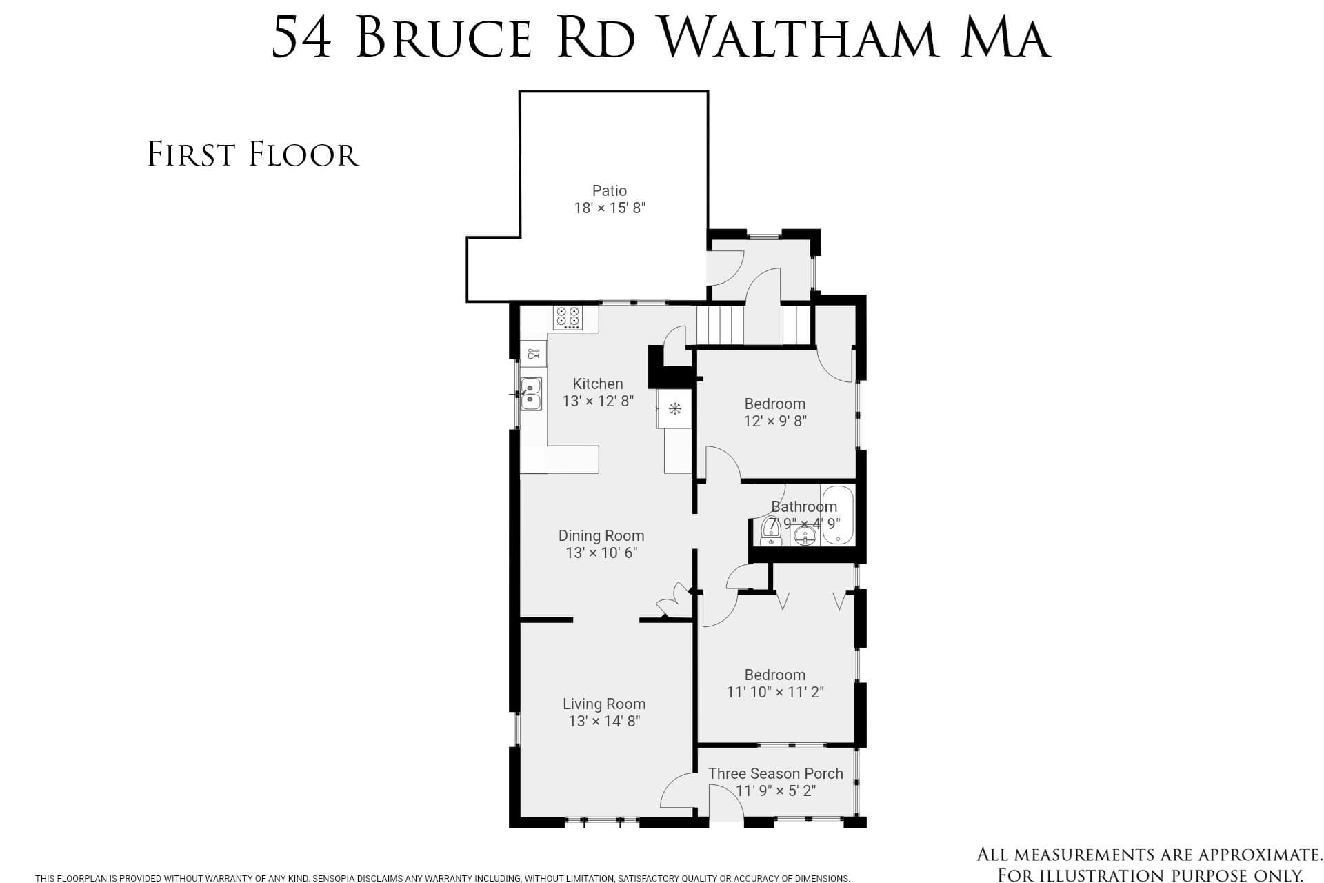 Single Family Residence at 54 Bruce Road, Waltham MA 02453, Waltham, photo 36 of 38